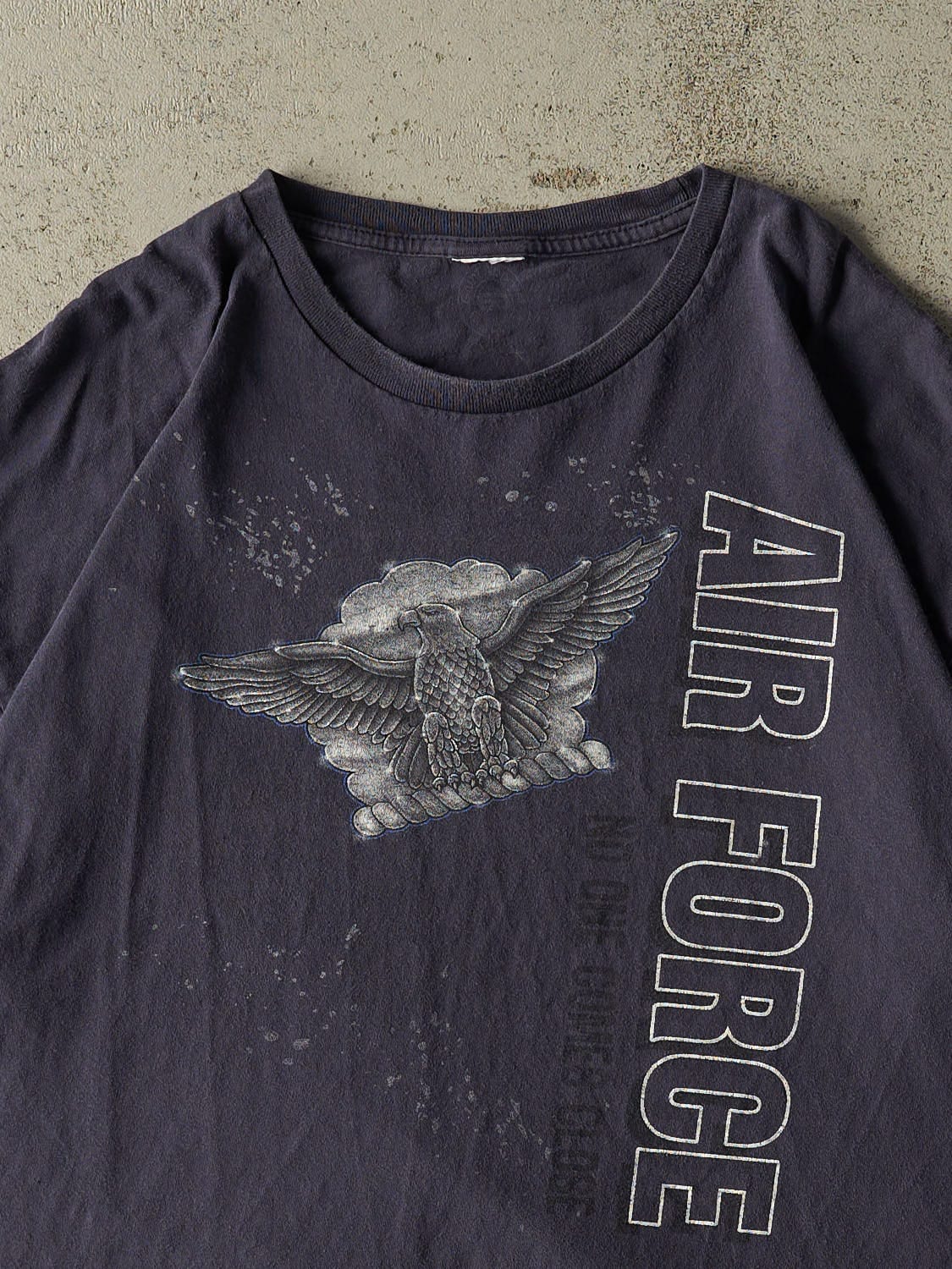 Vintage 90s Navy Blue United States Air Force Tee (XL)