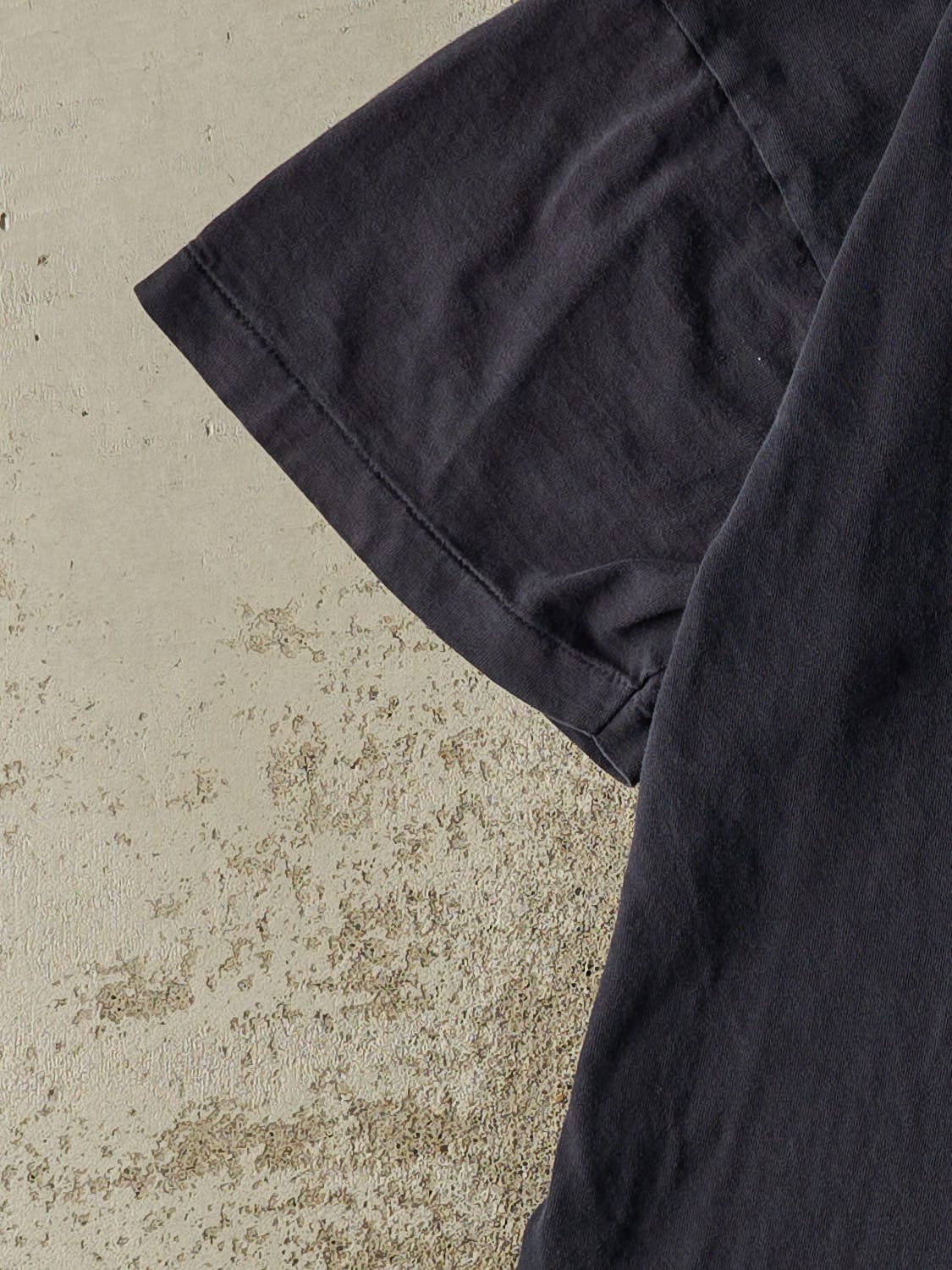 Vintage 90s Navy Blue Calgary Fire Dept Single Stitch Tee (L/XL)