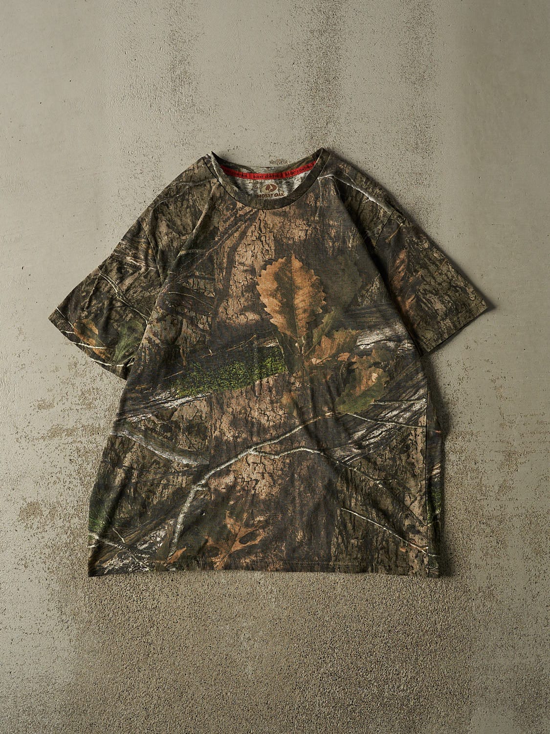 Vintage Y2K Camo Mossy Oak Tee (XL)