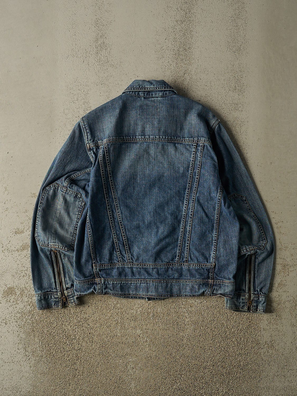Vintage 90s Dark Wash Wrangler Denim Jacket (S)