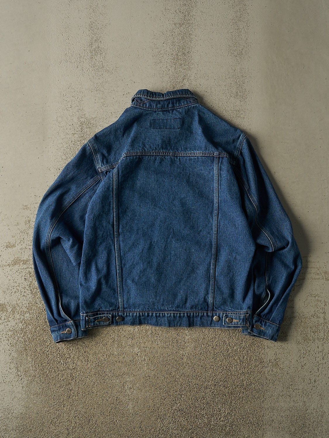 Vintage Y2K Dark Wash Wrangler Denim Jacket (S/M)