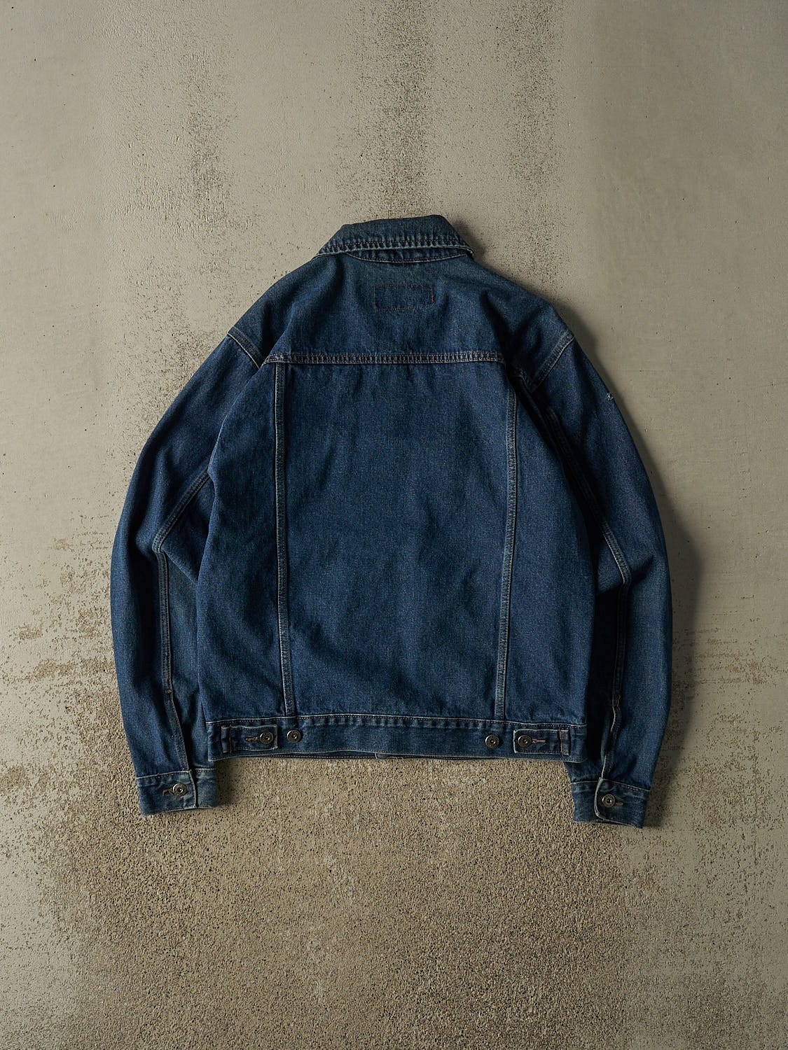 Vintage 90s Dark Wash Wrangler Denim Jacket (S/M)
