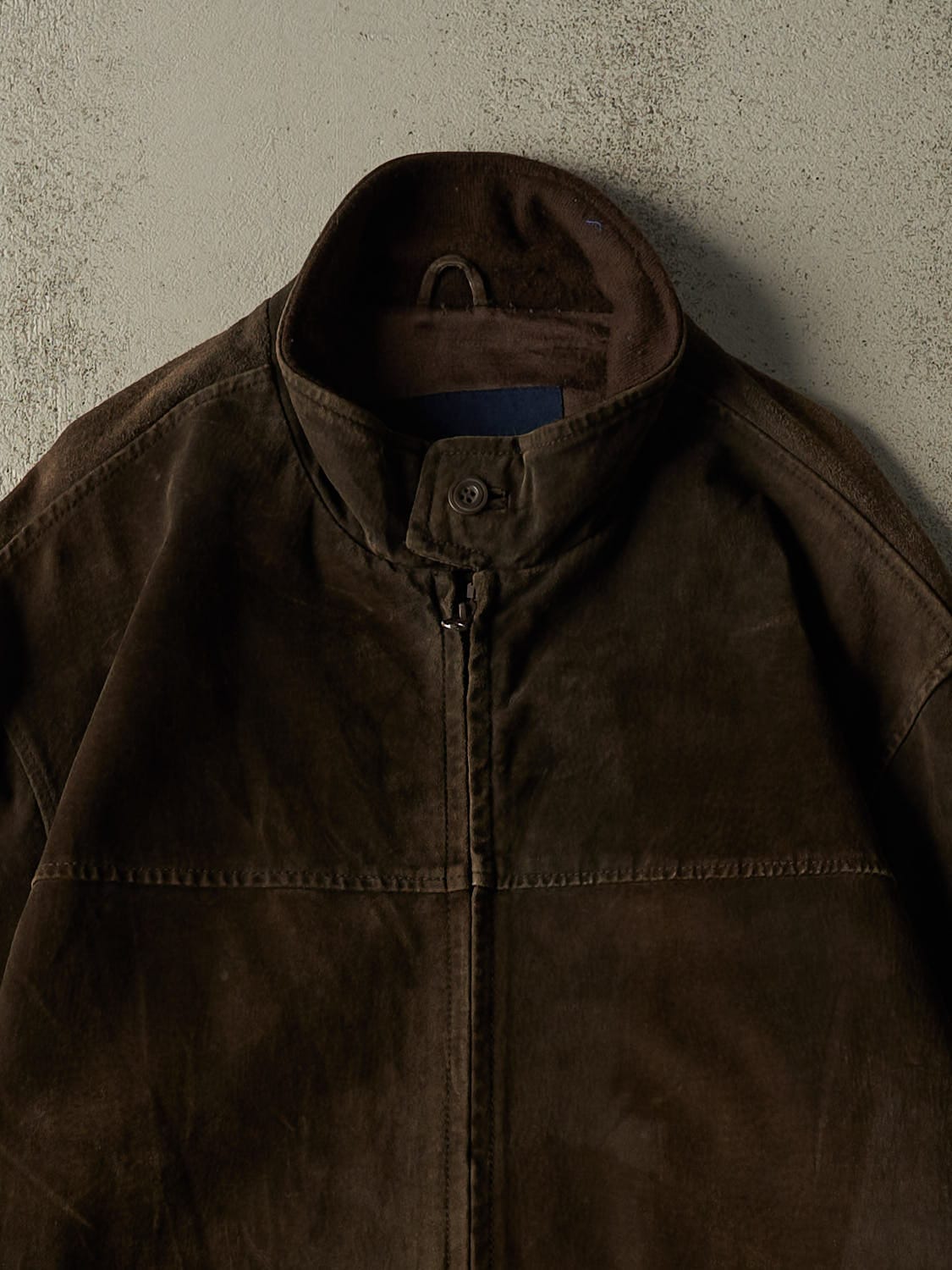 Vintage 90s Brown Denver Hayes Suede Jacket (XL/XXL)