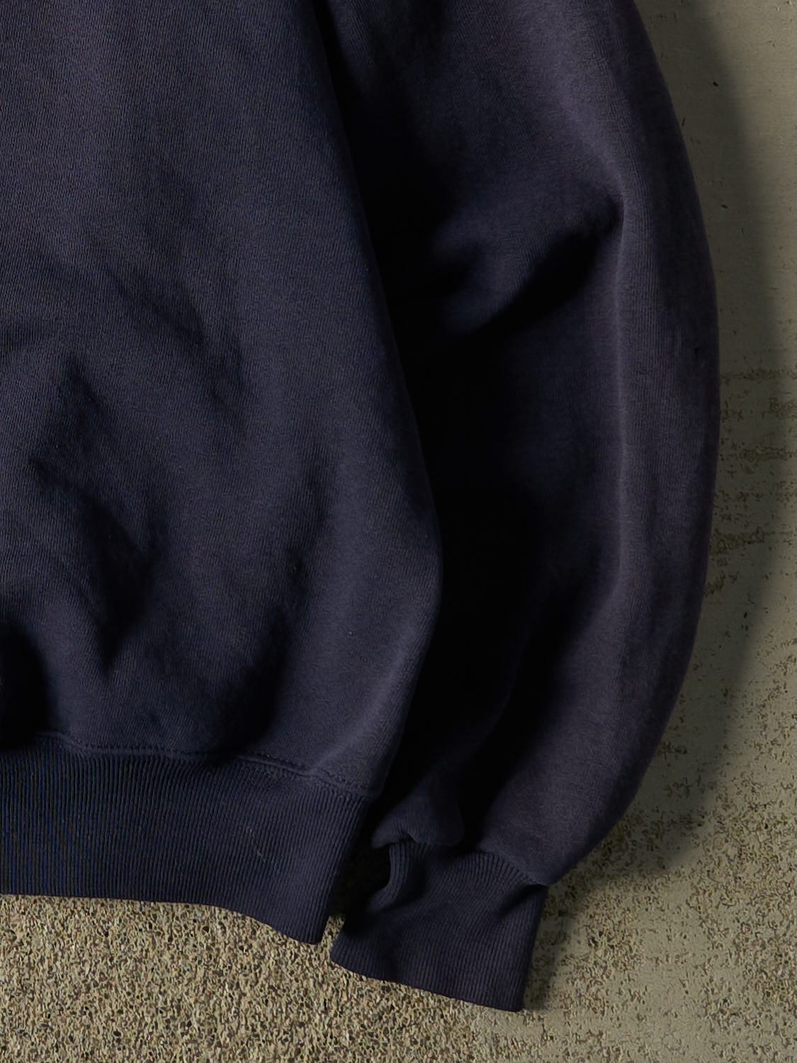 Vintage 90s Navy Blue Paulina Buckaroos Quarter Zip (M/L)