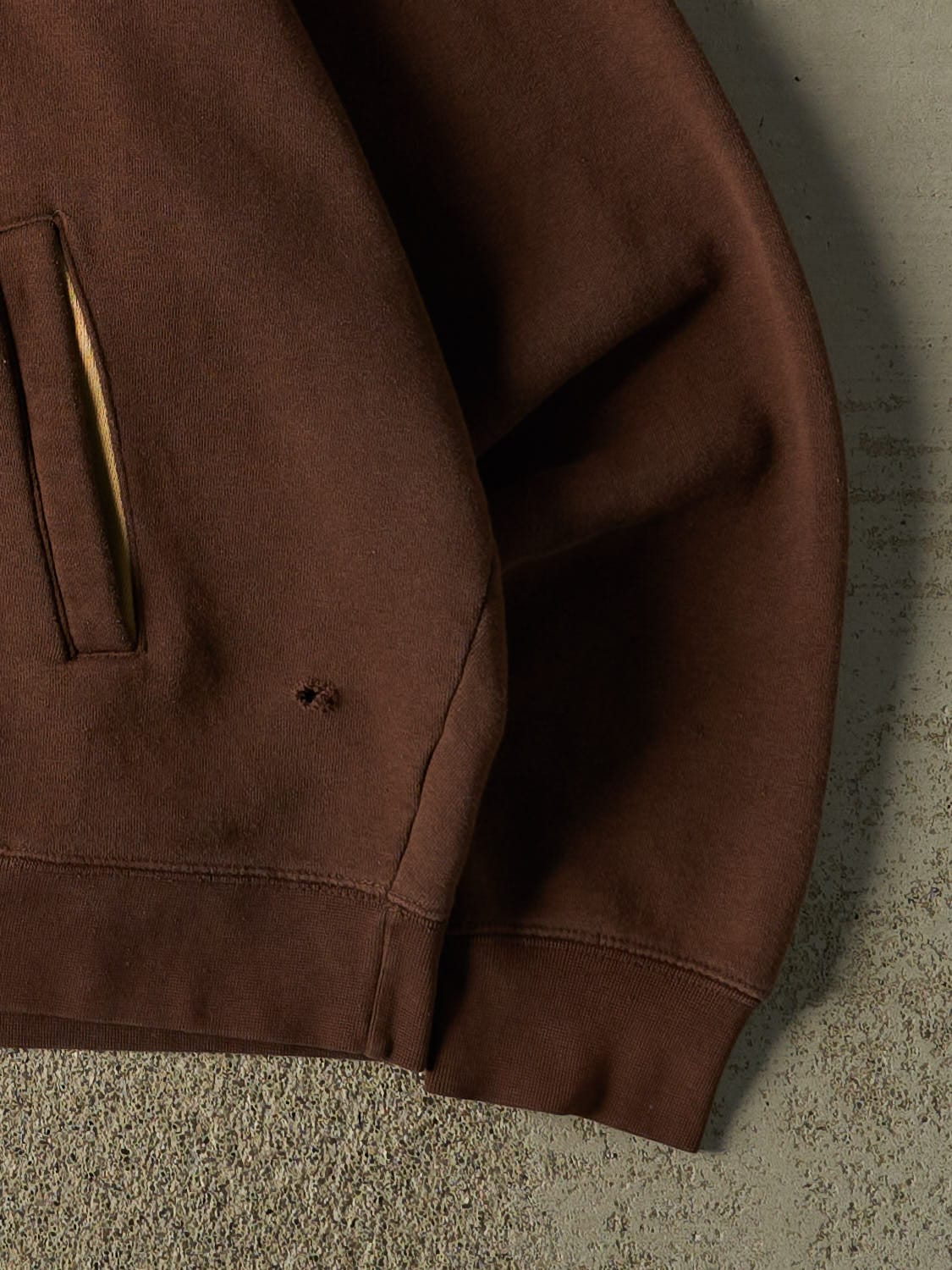 Vintage 90s Brown University of Wyoming Cowboys Hoodie (L)