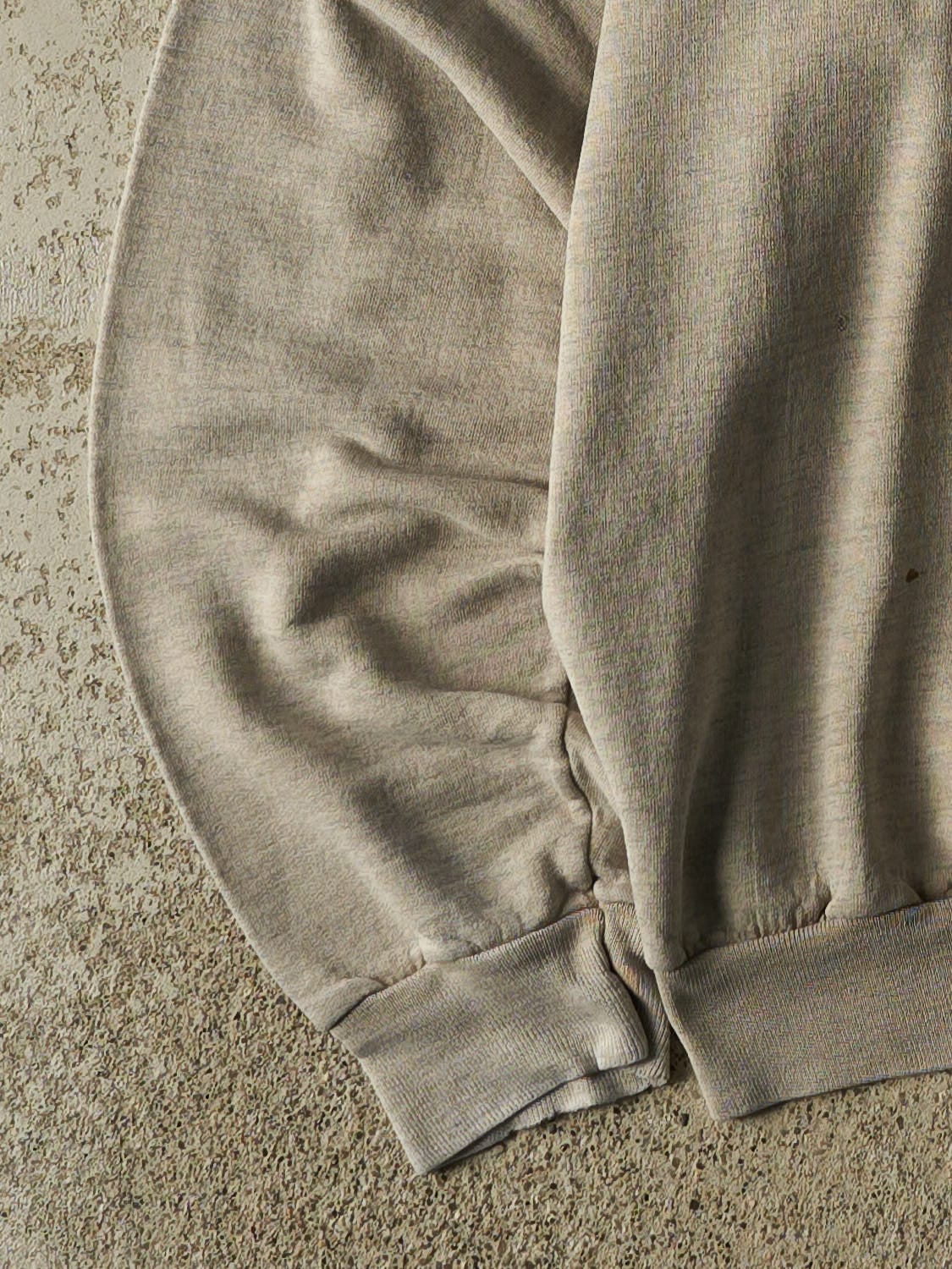 Vintage 90s Grey Fort Worth Texas Stockyards Crewneck (XL)