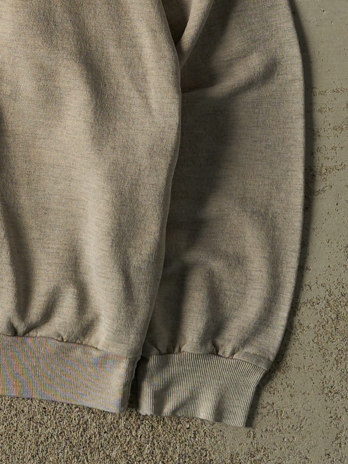 Vintage 90s Grey Fort Worth Texas Stockyards Crewneck (XL)