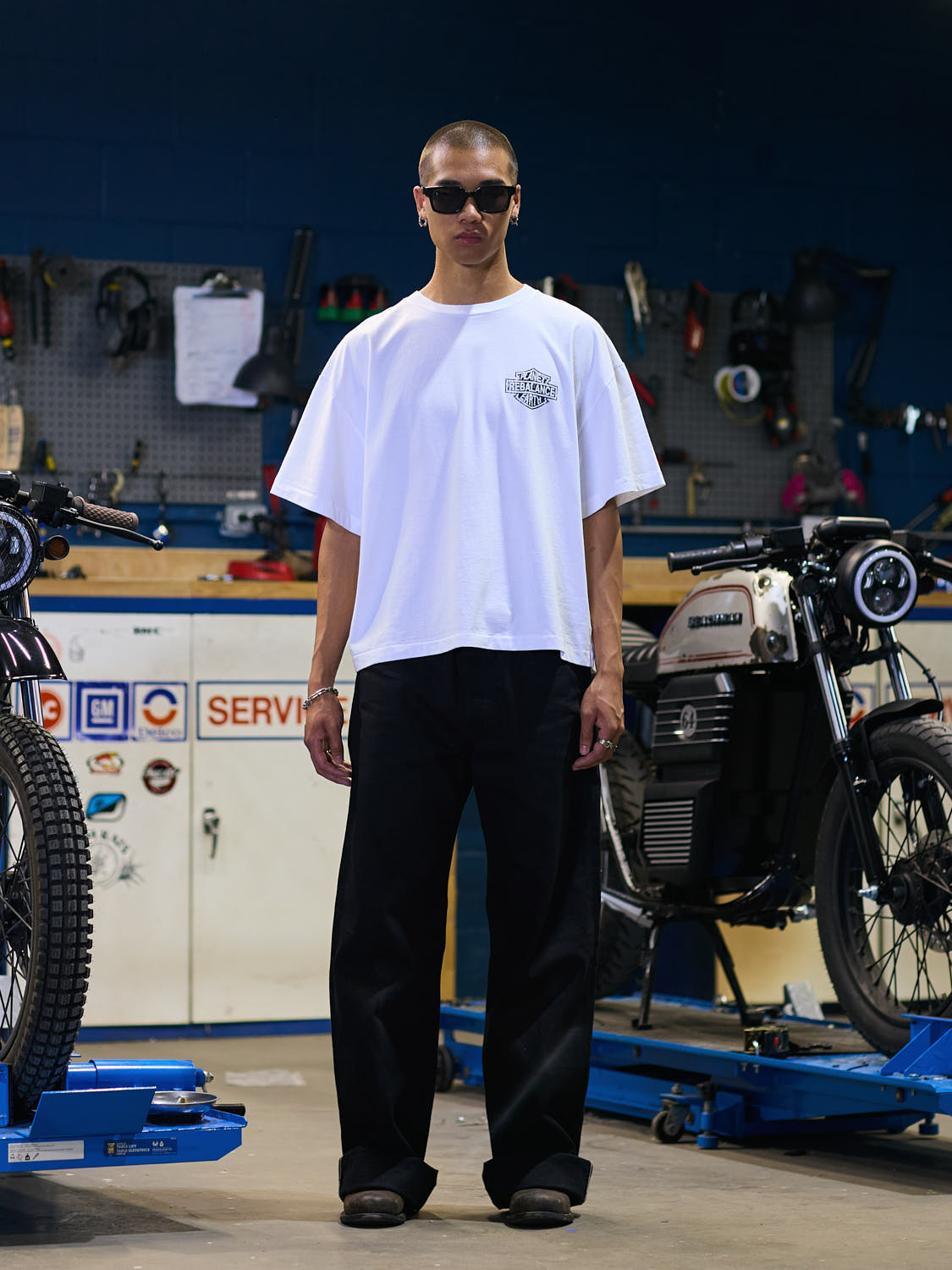 Rebalance the Earth Eagle Tee - White