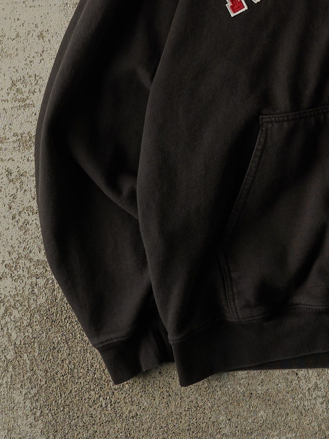 Vintage 90s Black New York Embroidered Zip Up Hoodie (L/XL)