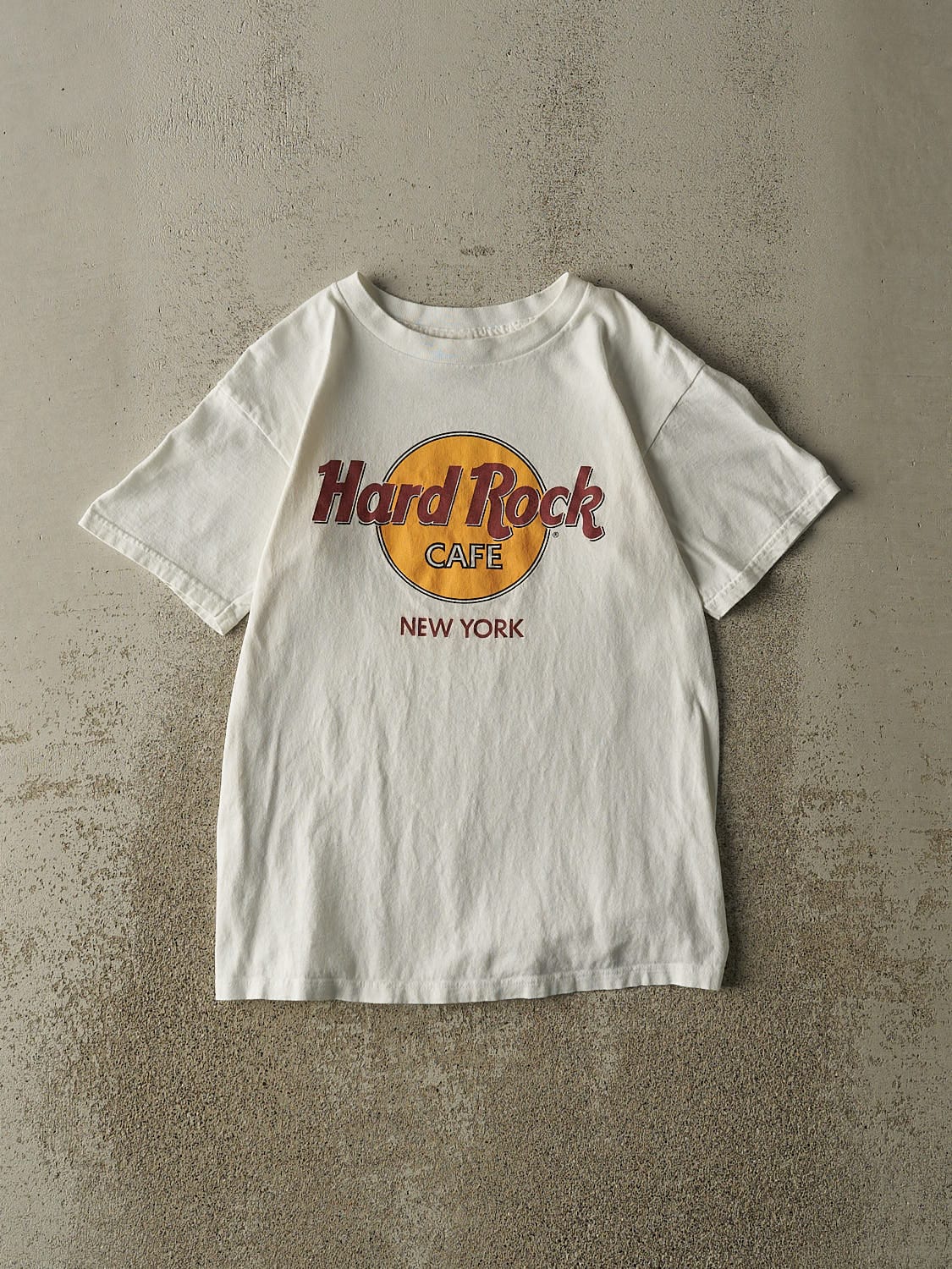 Vintage 90s White Hard Rock Cafe New York Tee (XS/S)