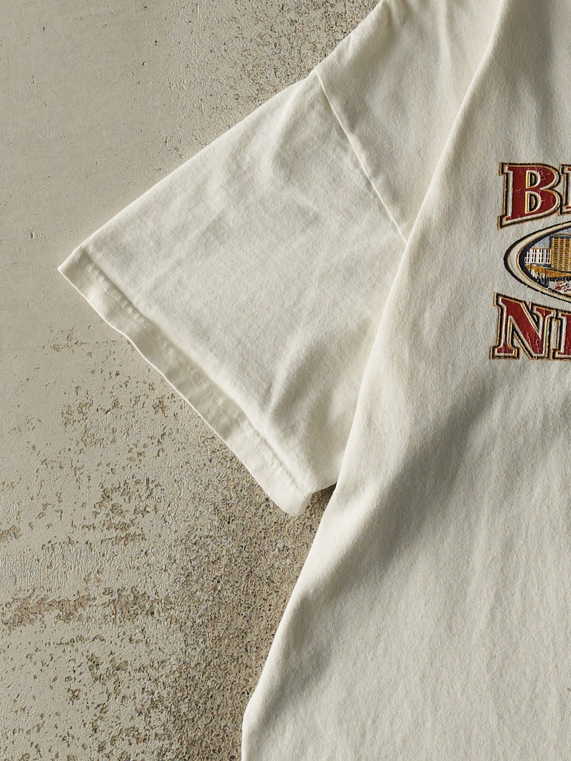 Vintage 90s White Brooklyn New York Tee (L)