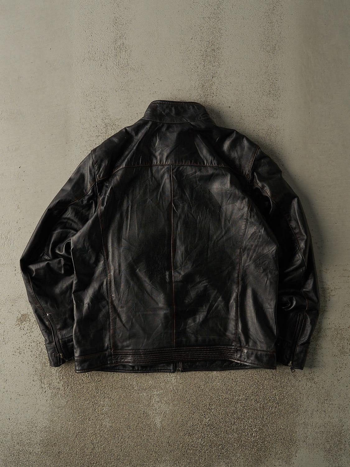Vintage 90s Black Danier Leather Jacket (L)