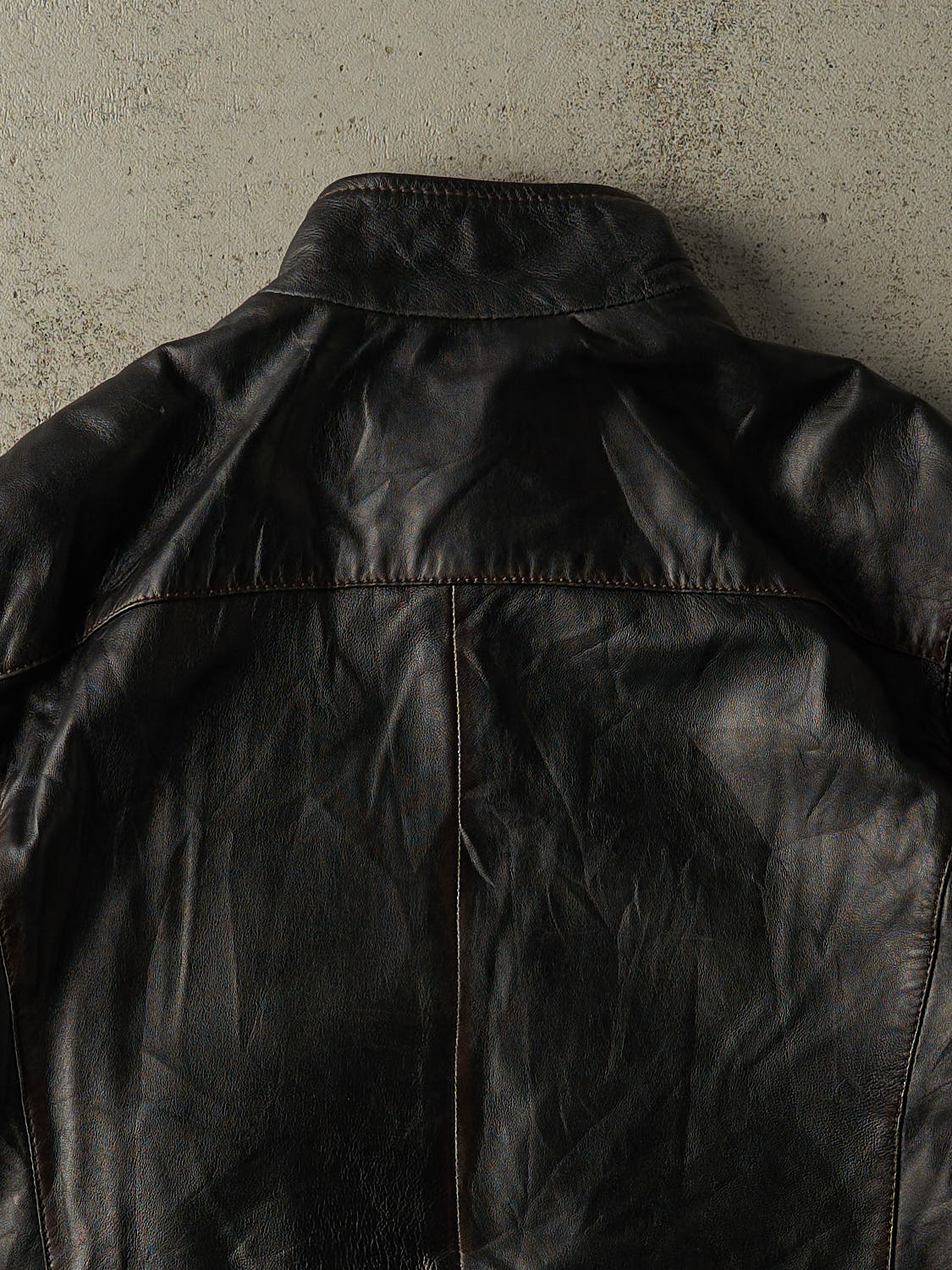 Vintage 90s Black Danier Leather Jacket (L)