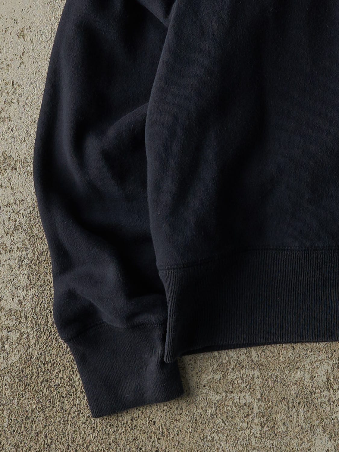 Vintage Y2K Navy Blue New York Yankees Embroidered Quarter Zip Sweater (S)