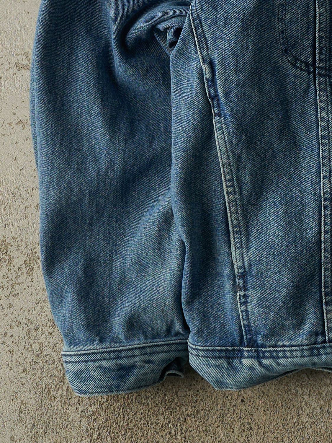 Vintage 90s Mid Wash Denim Jacket (XL)