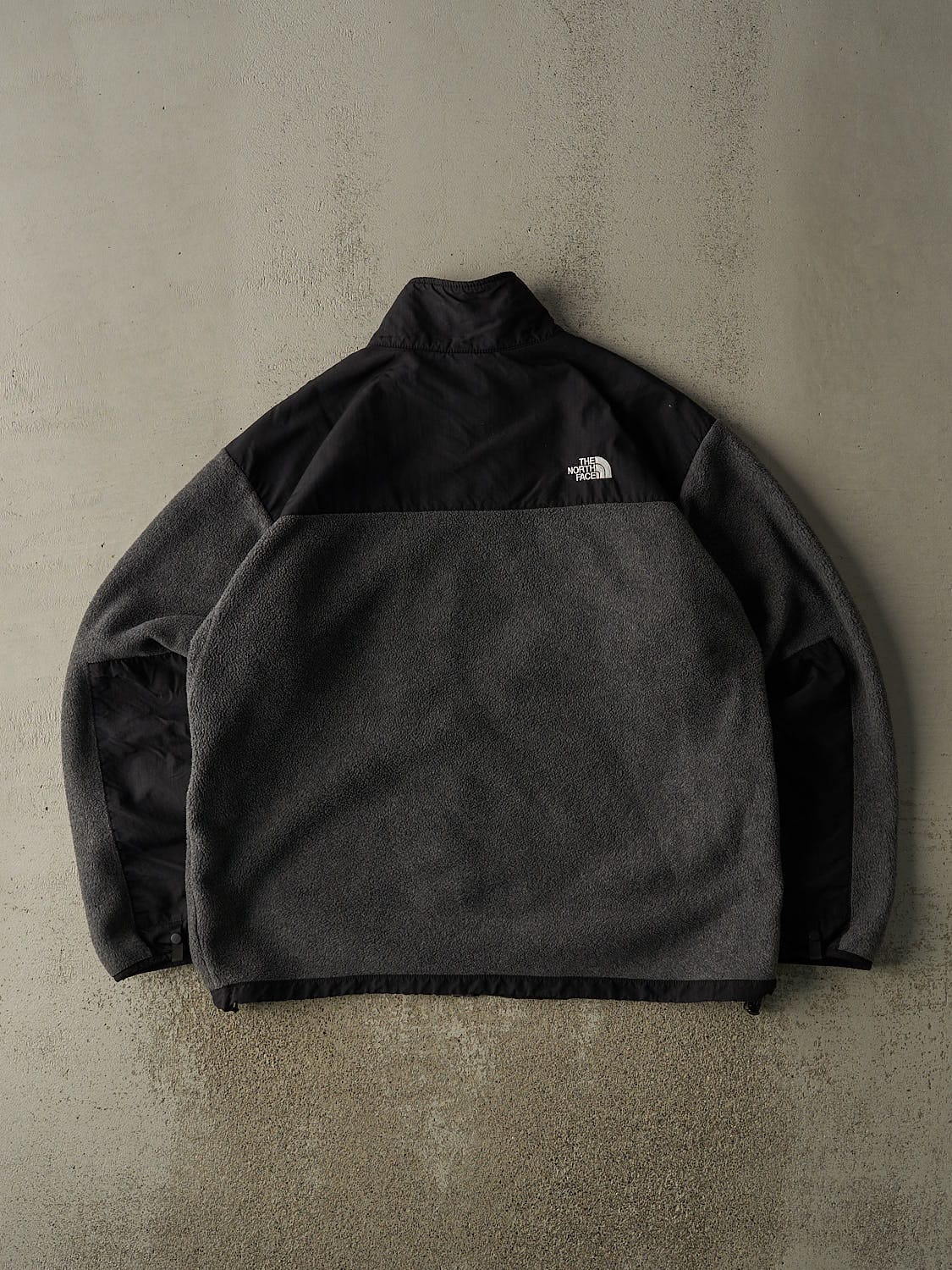Vintage 90s Grey The North Face Denali Fleece Jacket (XL/XXL)
