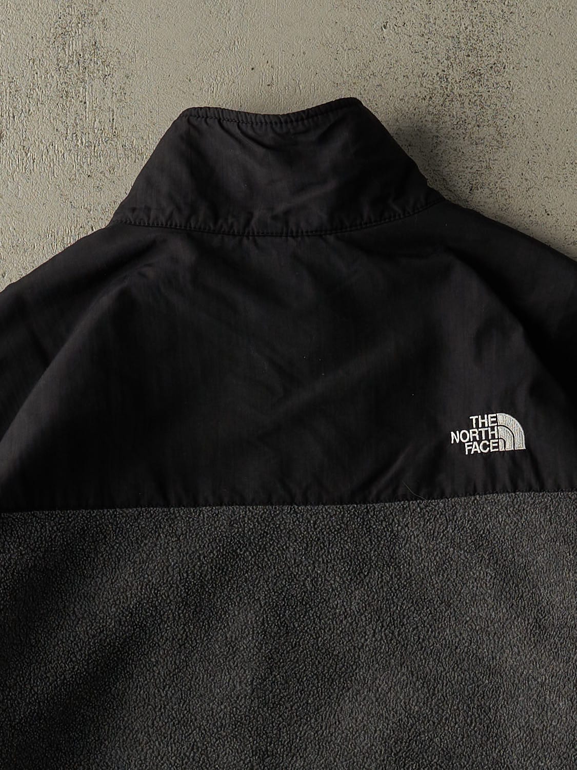 Vintage 90s Grey The North Face Denali Fleece Jacket (XL/XXL)