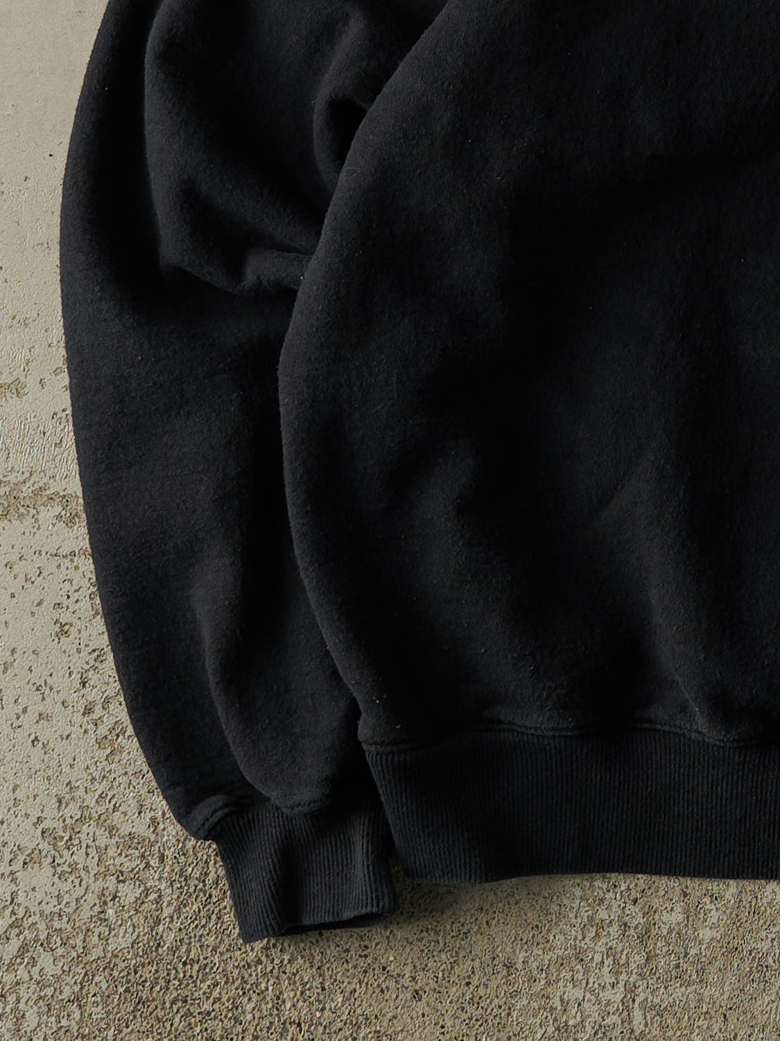 Vintage Y2K Black Champion Embroidered Crewneck (S/M)