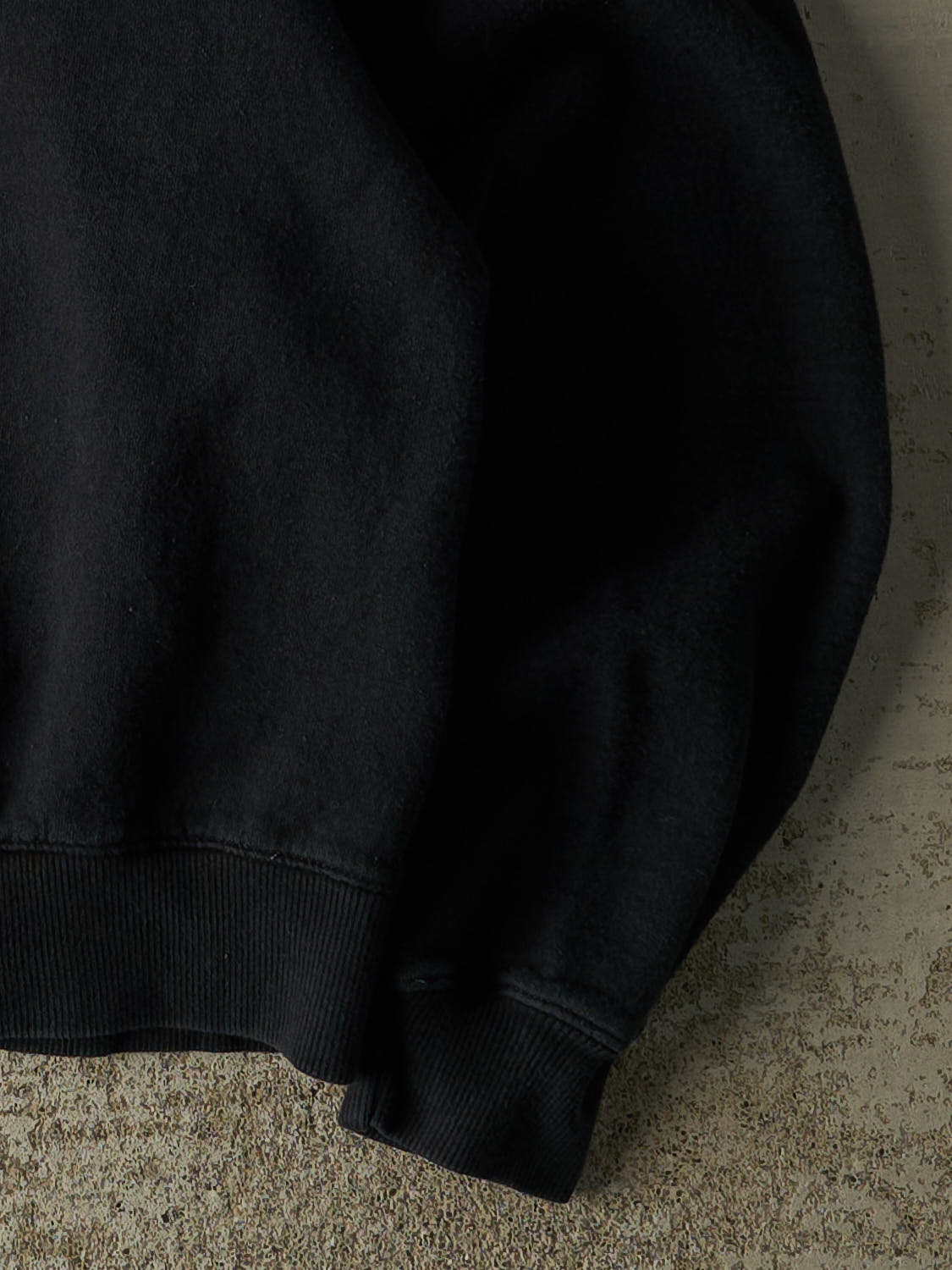 Vintage Y2K Black Champion Embroidered Crewneck (S/M)