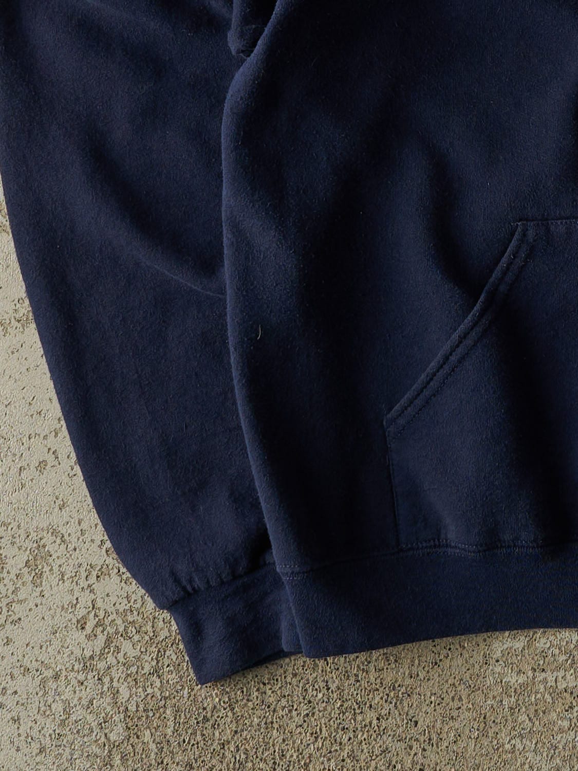 Vintage 90s Navy Blue Sinclair Athletics Hoodie (S/M)