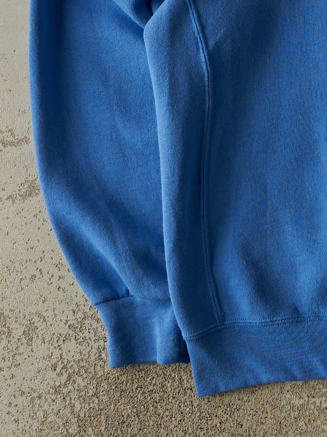 Vintage Y2K Baby Blue Russell Athletic Blank Crewneck (L/XL)