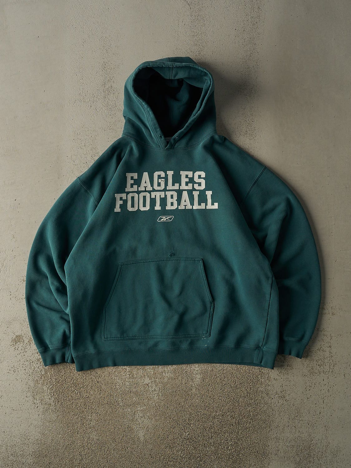 Vintage Y2K Green Reebok Philadelphia Eagles Hoodie (XXL)