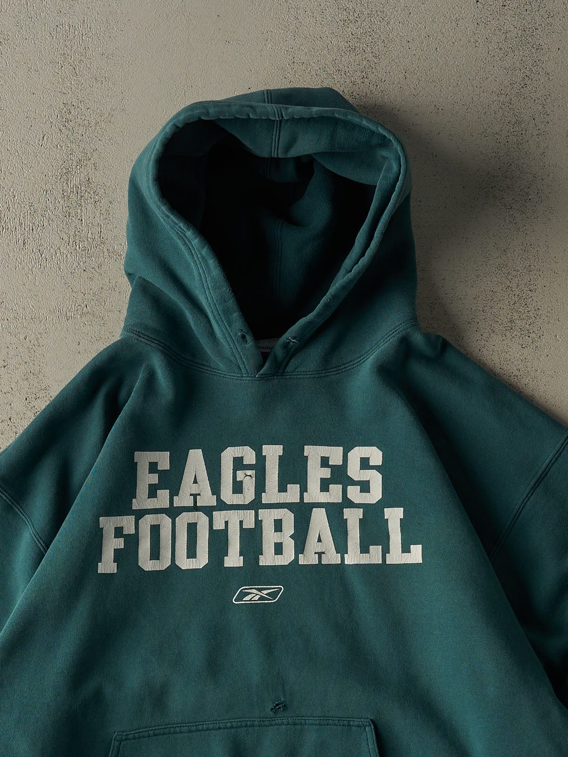 Vintage Y2K Green Reebok Philadelphia Eagles Hoodie (XXL)