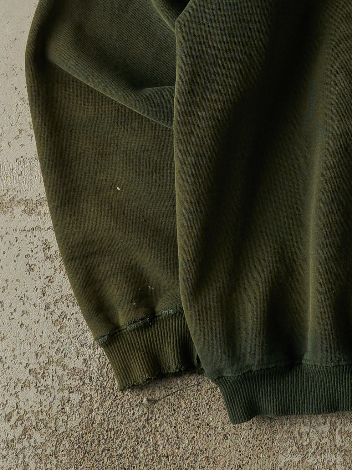 Vintage 98' Sun Faded Green Vanier Cup Embroidered Crewneck (S/M)
