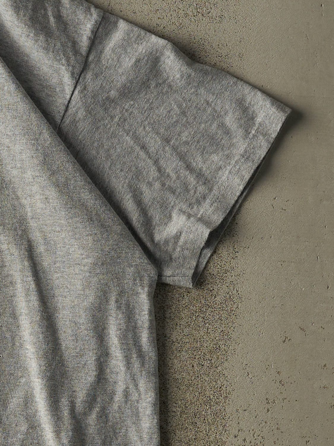 Vintage 90s Grey "I Don't Give A Rats Ass" Slogan Tee (L)