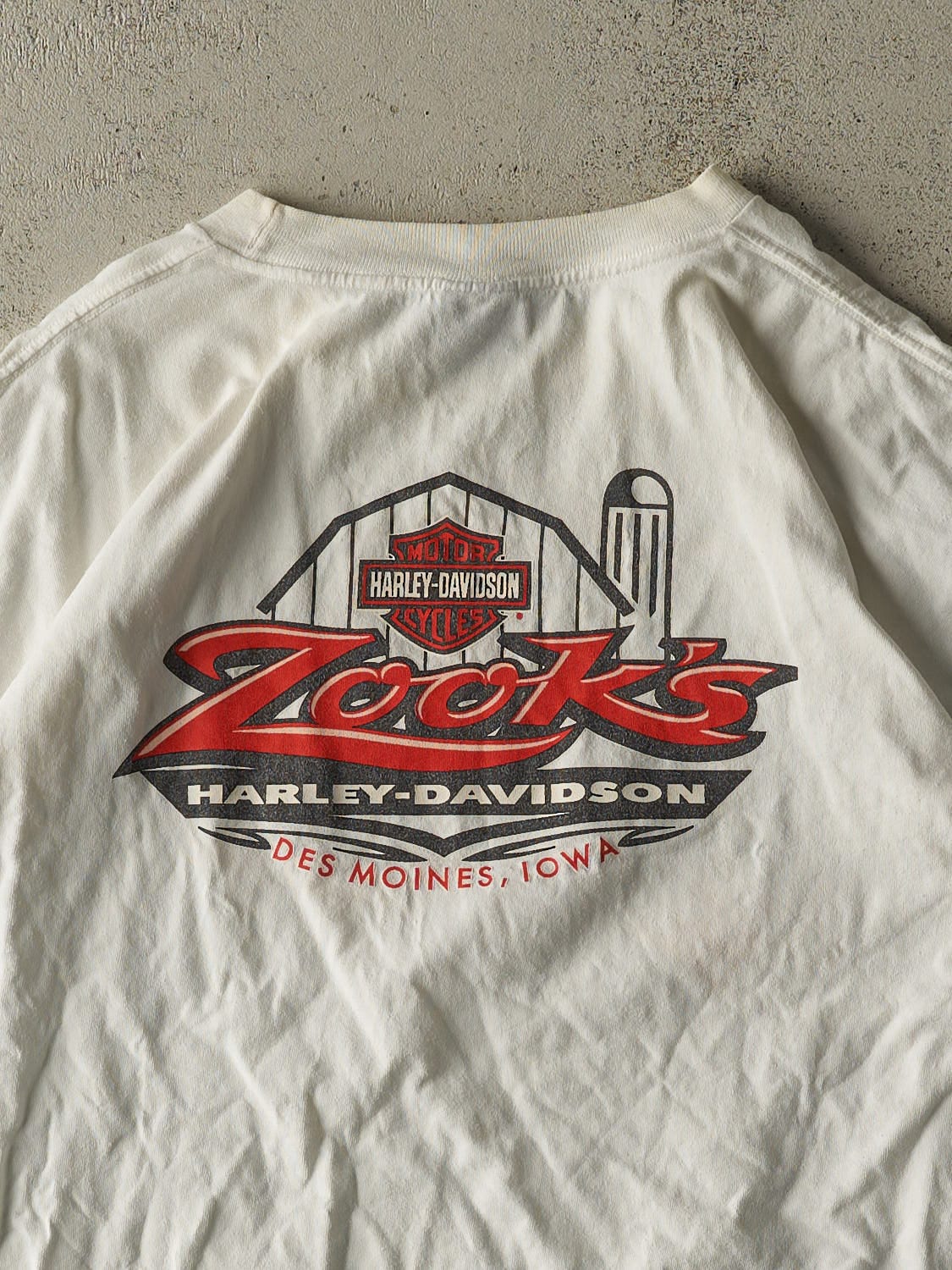 Vintage 03' White Harley Davidson American Dream Tee (XL/XXL)