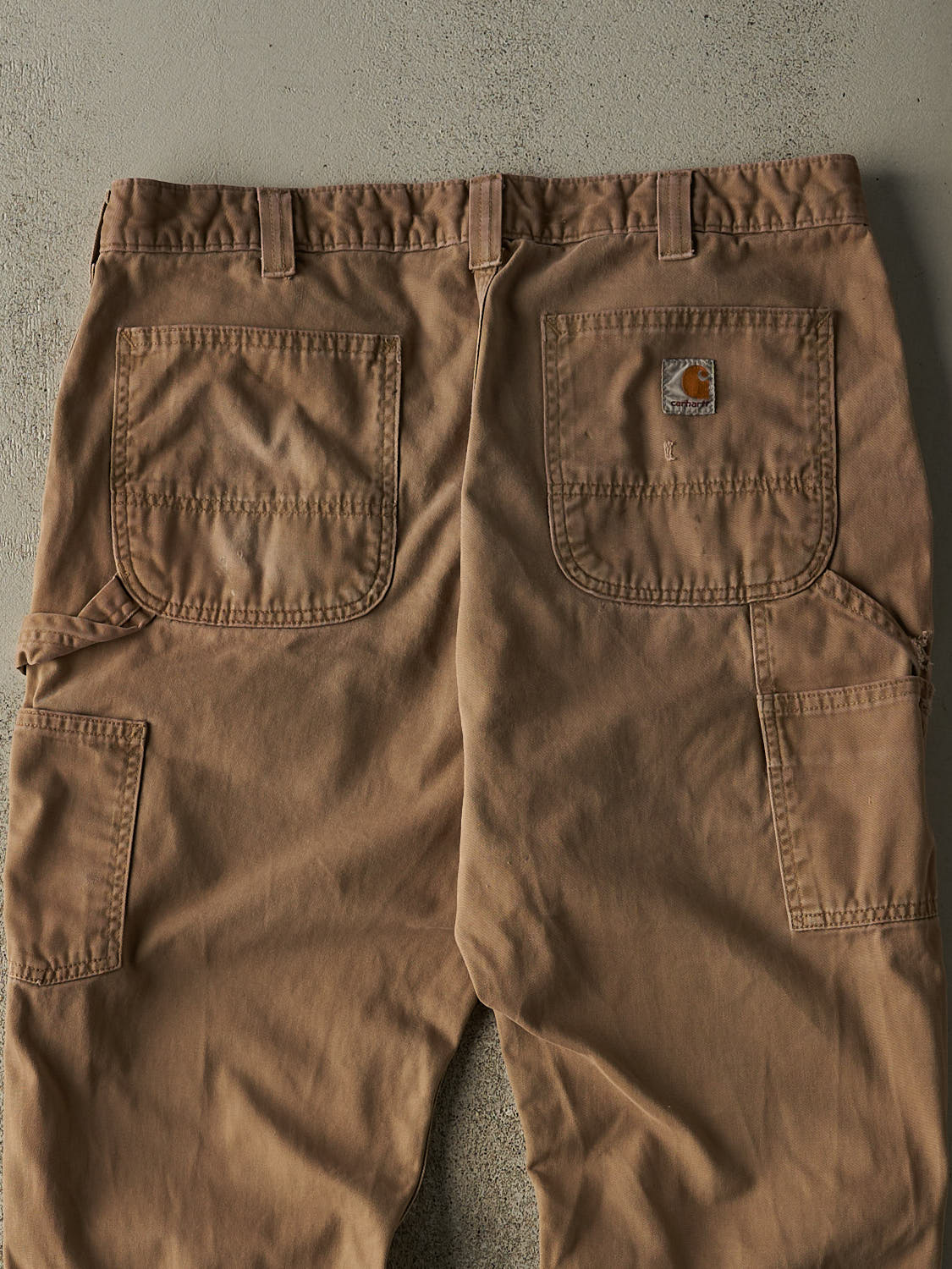 Vintage Y2K Beige Carhartt Carpenter Pants (34x30)