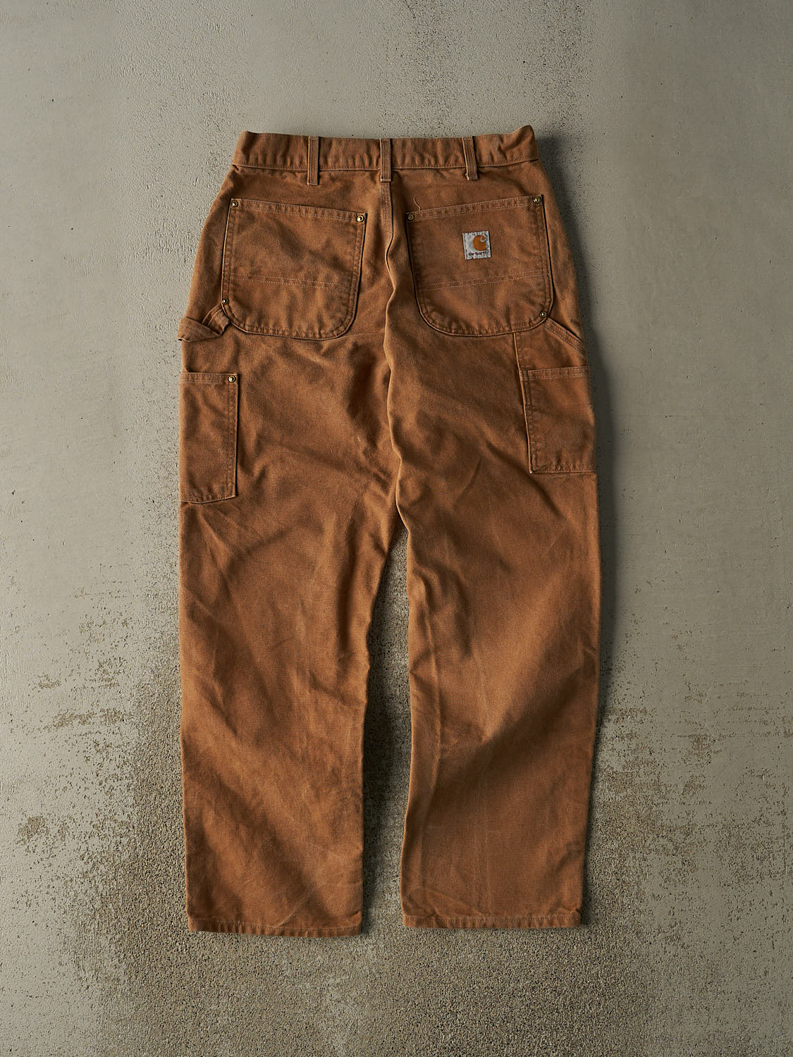 Vintage 90s Camel Carhartt Double Knee Carpenter Pants (30x30