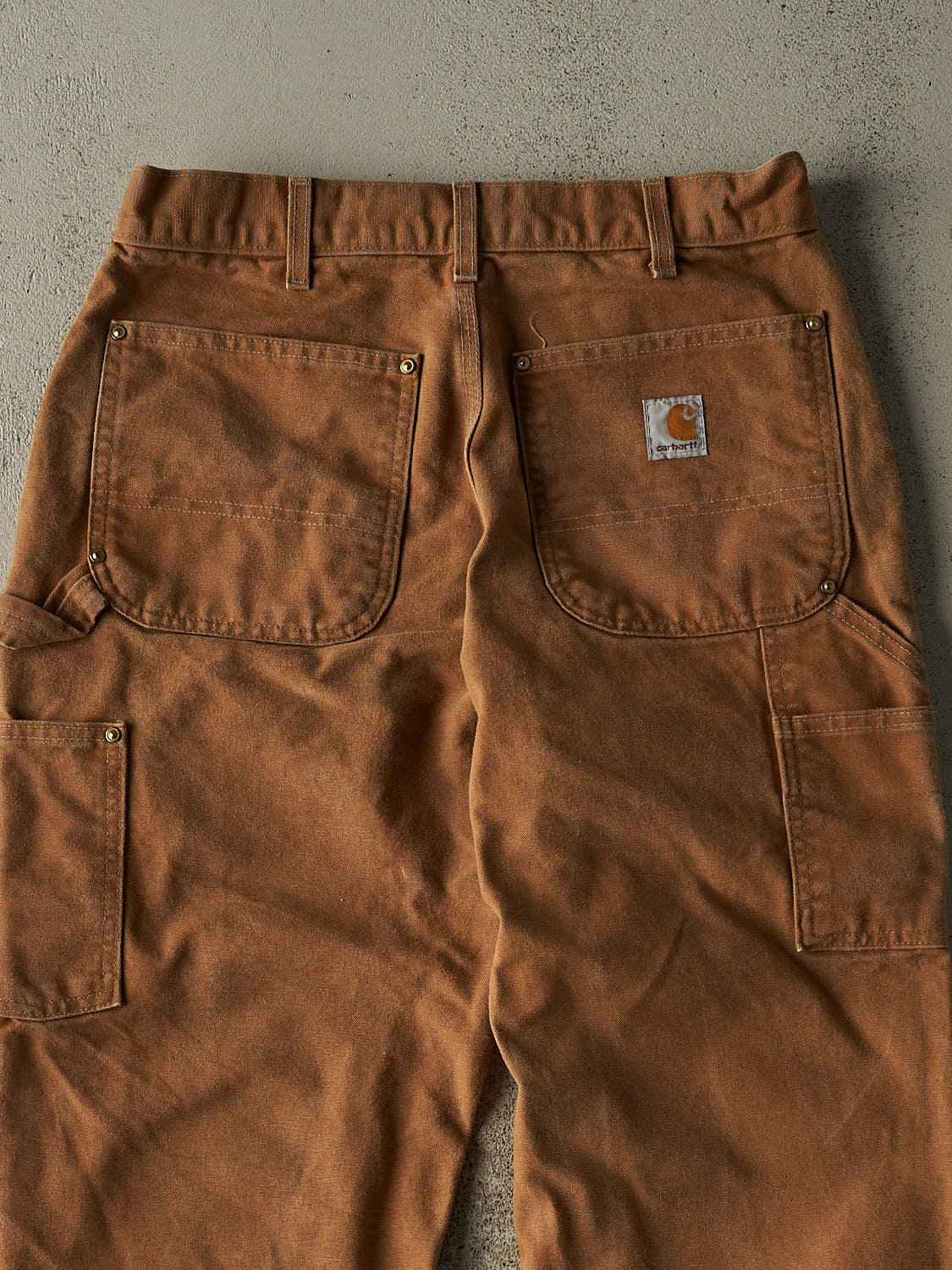 Vintage 90s Camel Carhartt Double Knee Carpenter Pants (30x30