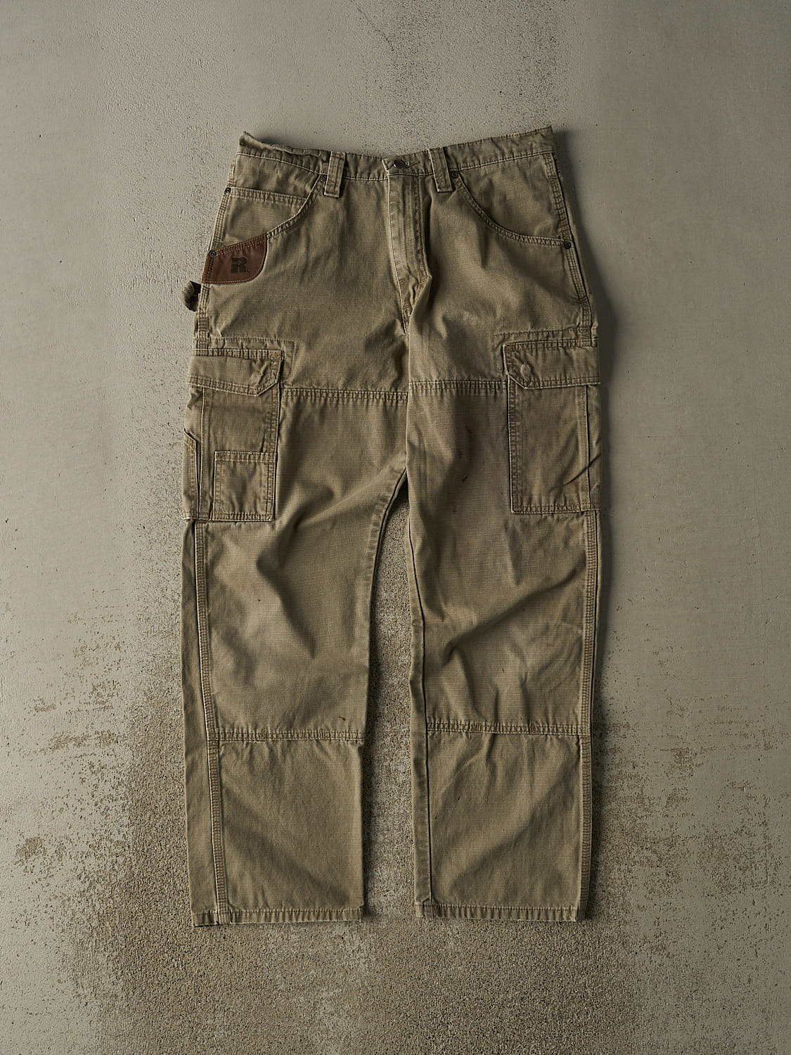 Vintage 90s Green Wrangler Riggs Utility Pants (32x31)