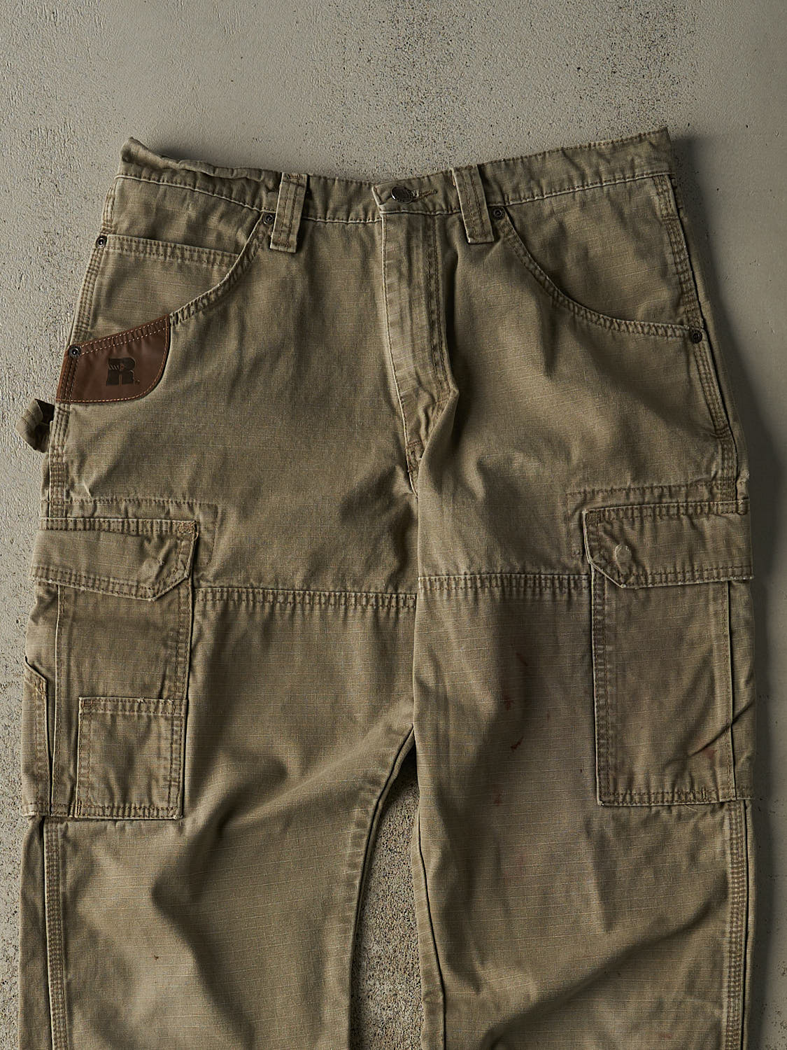 Vintage 90s Green Wrangler Riggs Utility Pants (32x31)