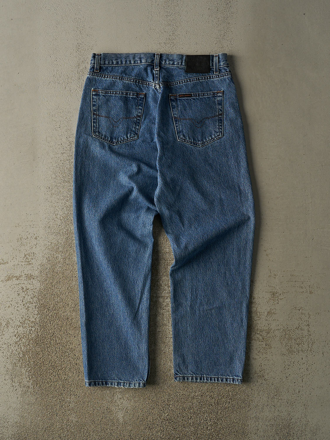 Vintage 90s Mid Wash Harley Davidson Jeans (33x29.5)