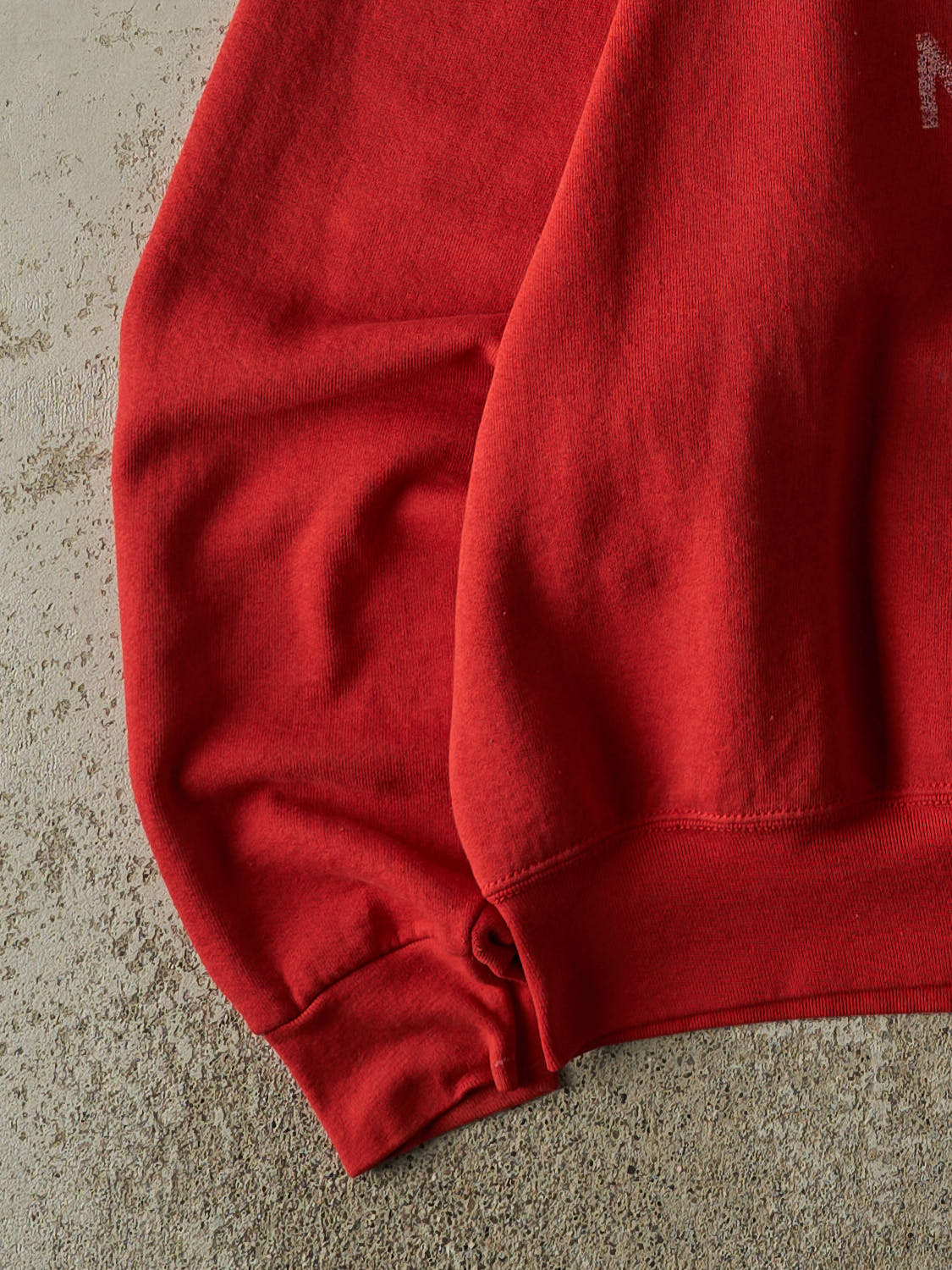 Vintage 80s Red Hard Rock Cafe New York Crewneck (L/XL)