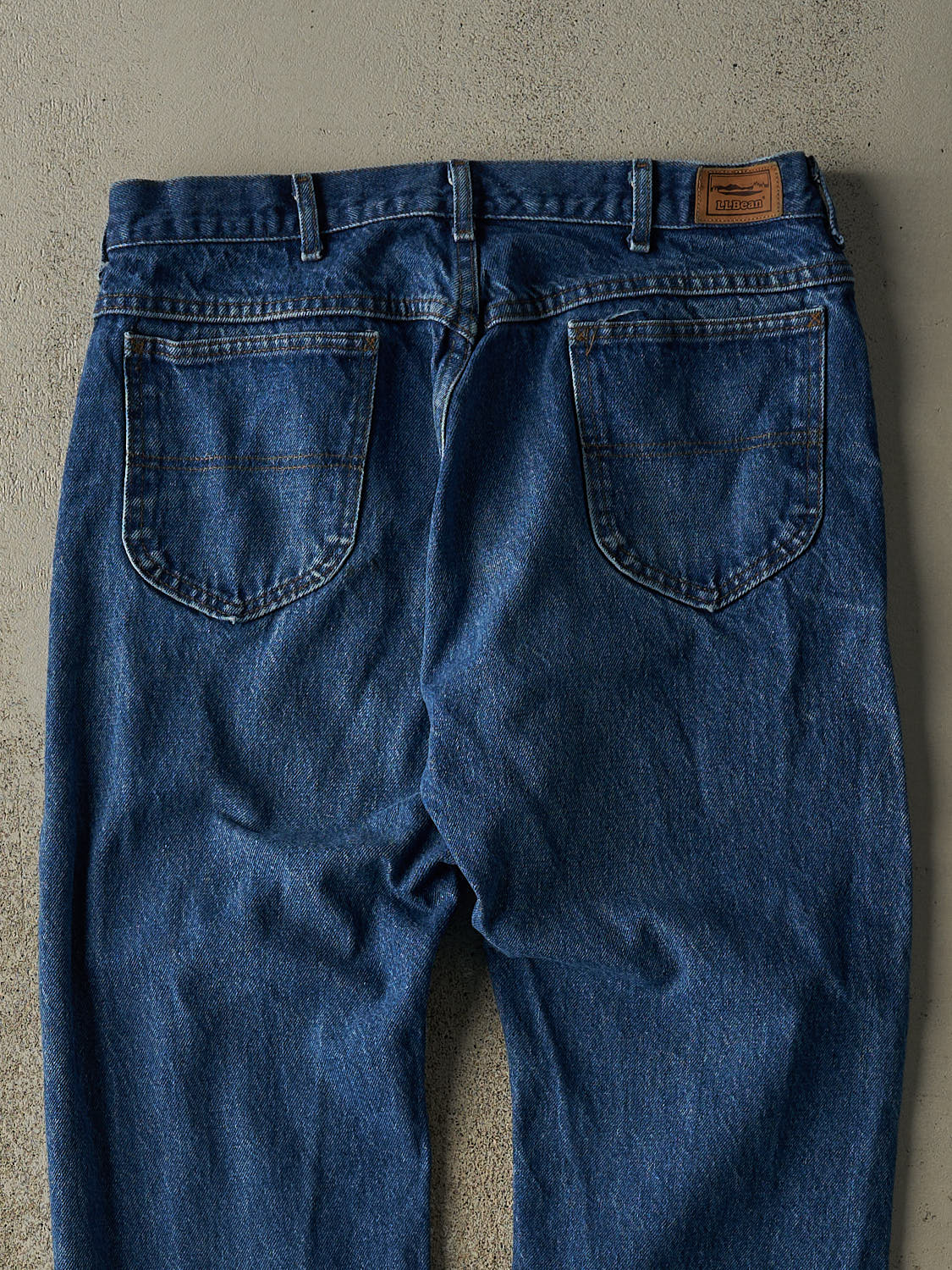 Vintage 90s Mid Wash LL Bean Jeans (33x30)