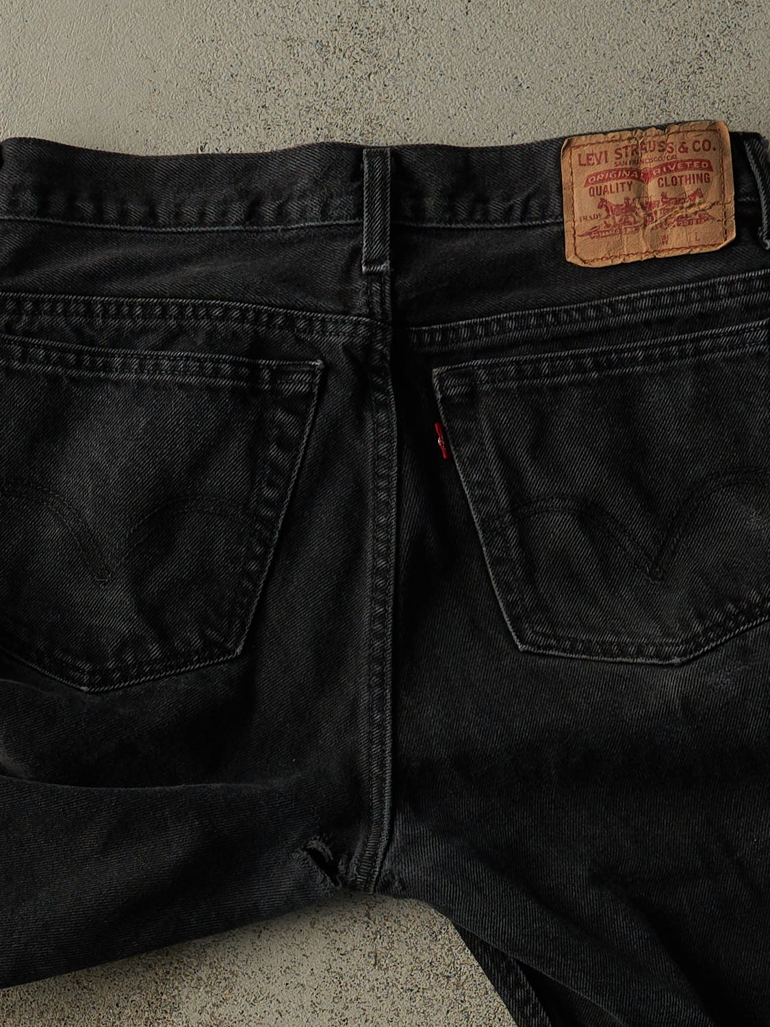 Vintage Y2K Black Levi's Denim Pants (32x30)