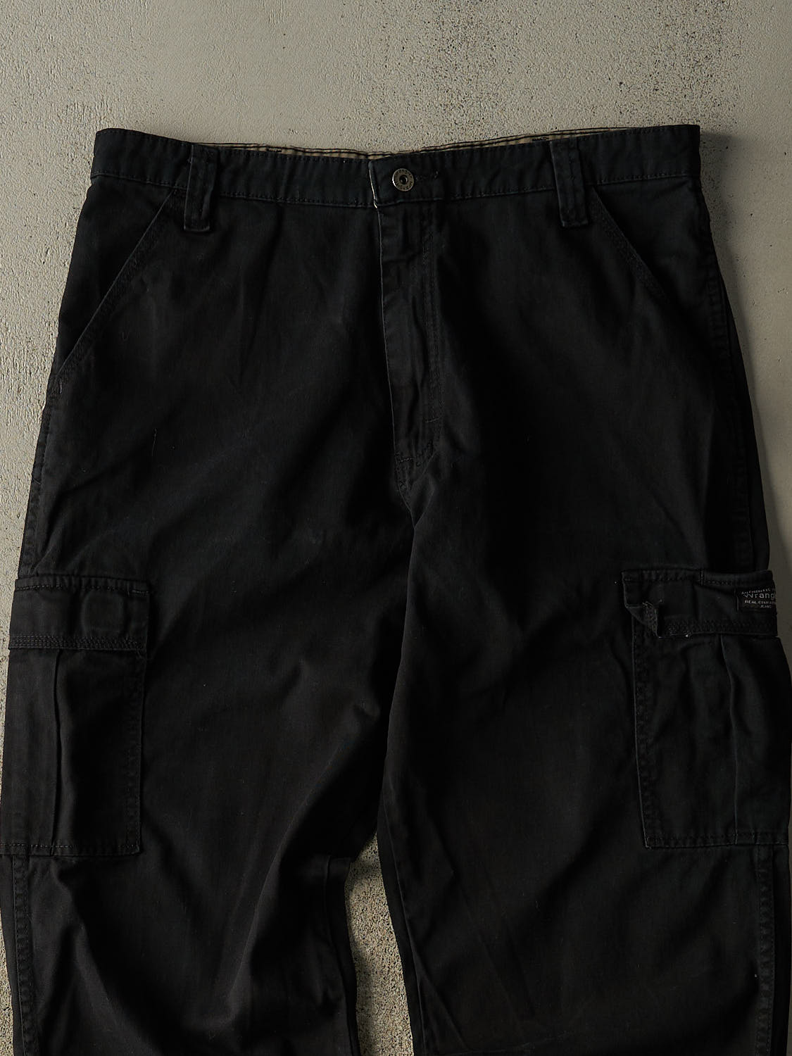 Vintage Y2K Black Wrangler Cargo Pants (34x32)