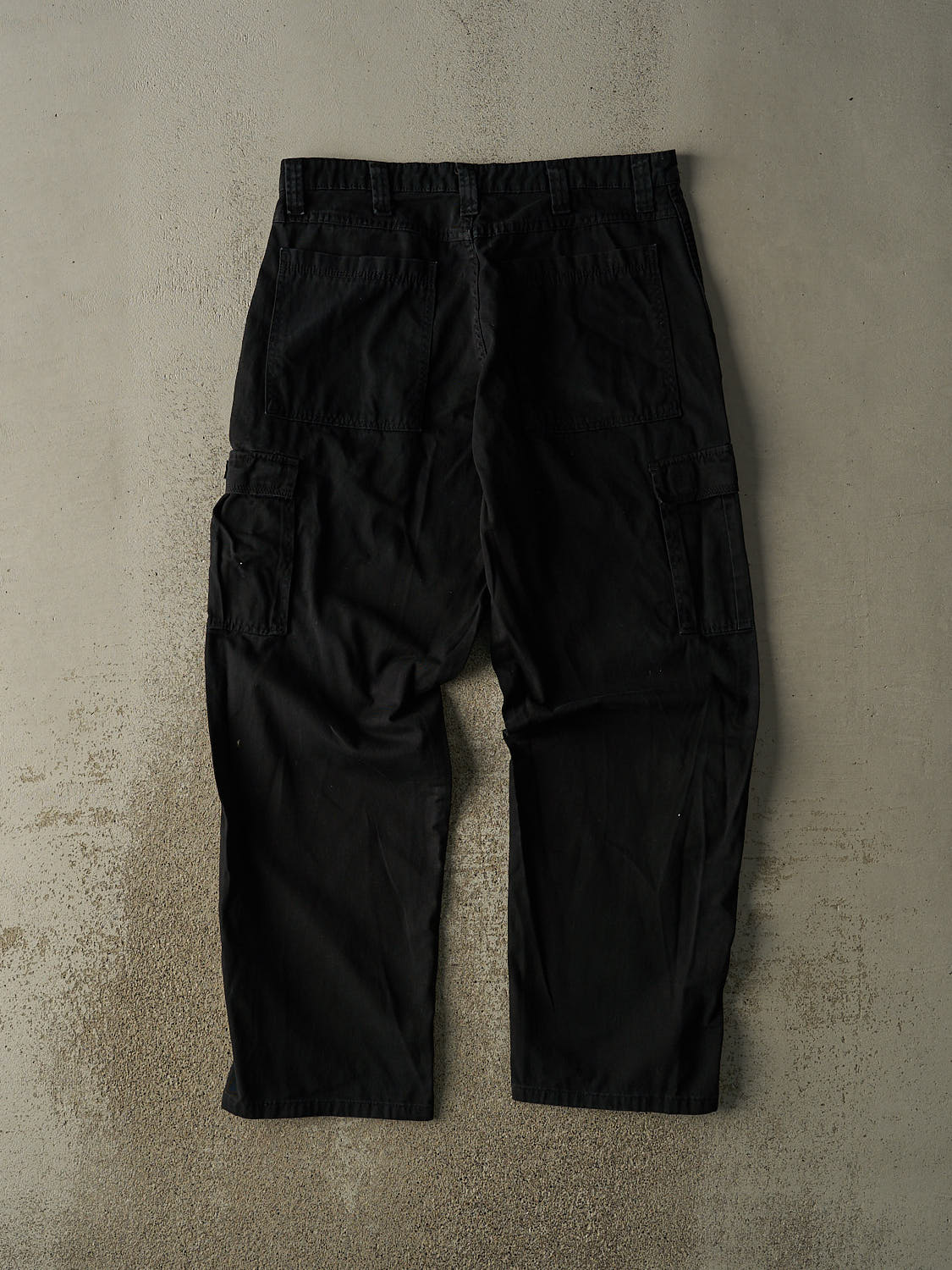 Vintage Y2K Black Wrangler Cargo Pants (34x32)