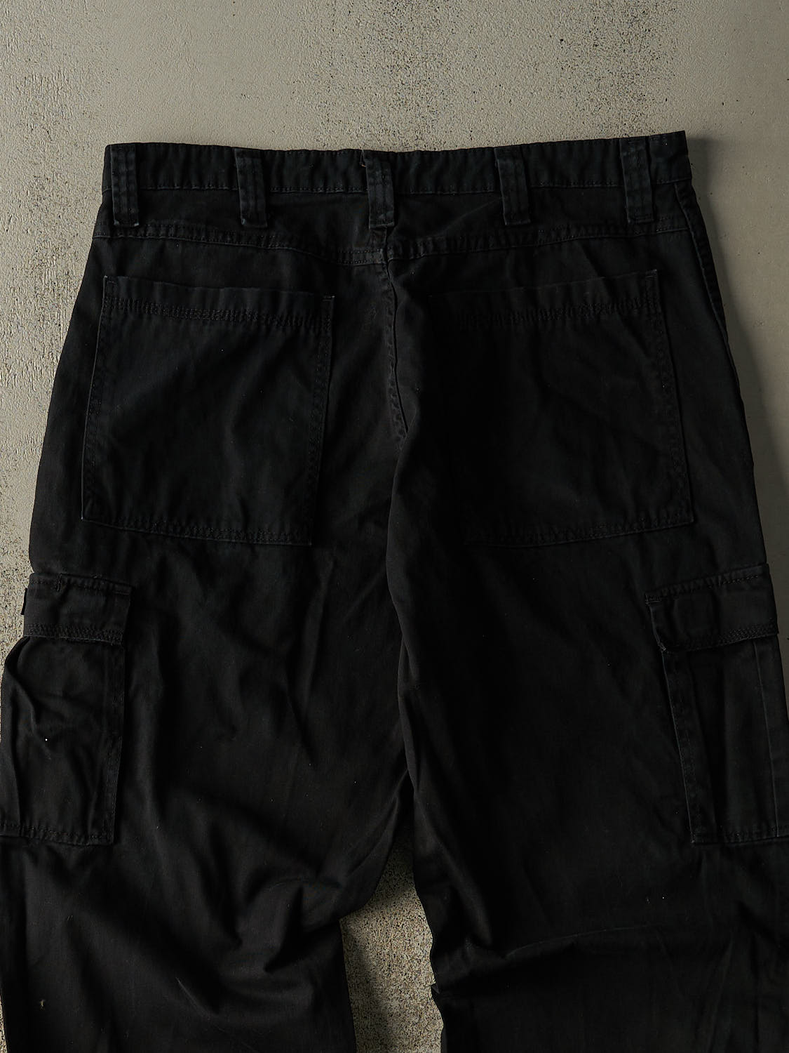 Vintage Y2K Black Wrangler Cargo Pants (34x32)