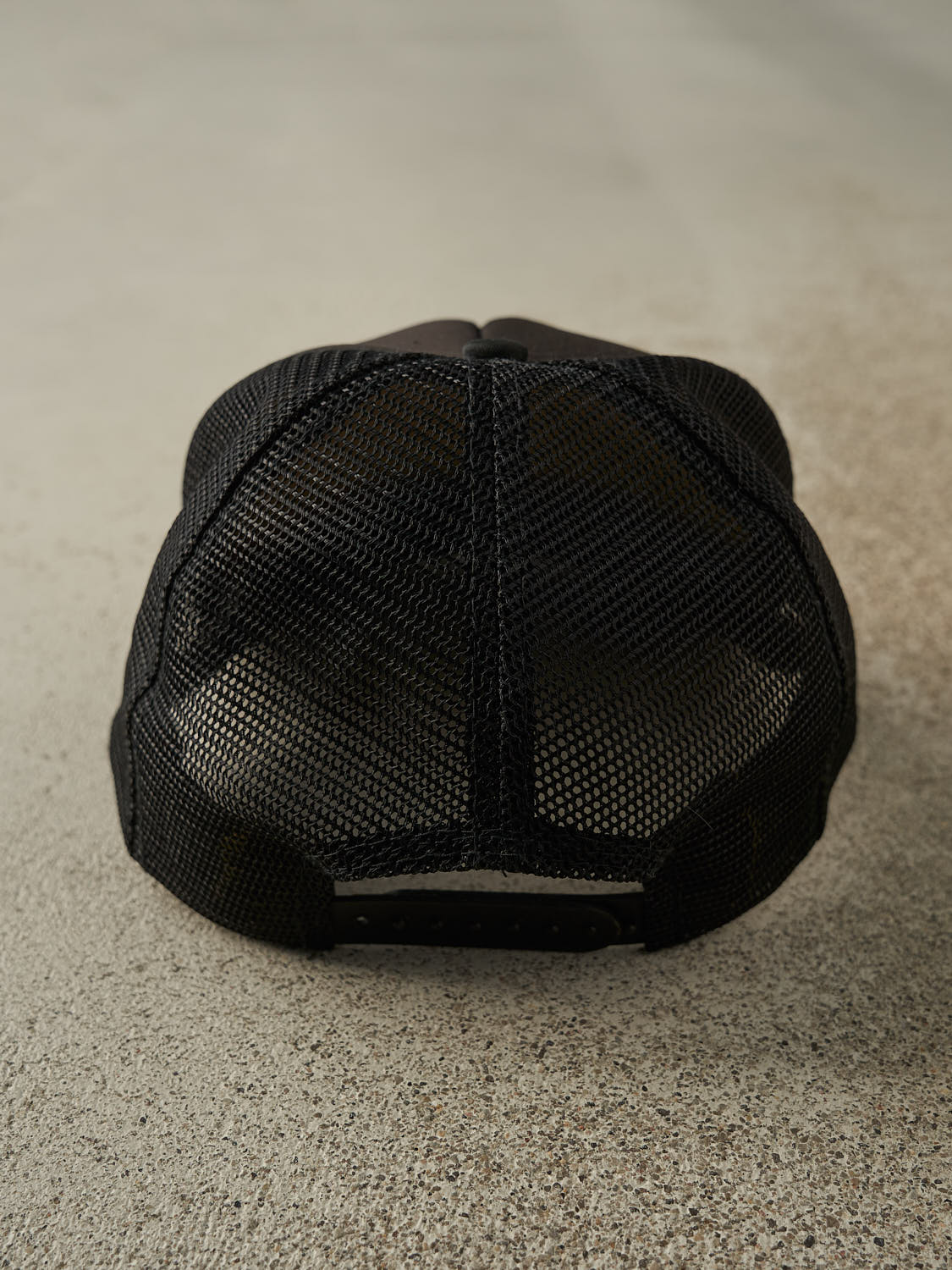 Vintage 90s Black Top Gun Foam Trucker Hat (O/S)