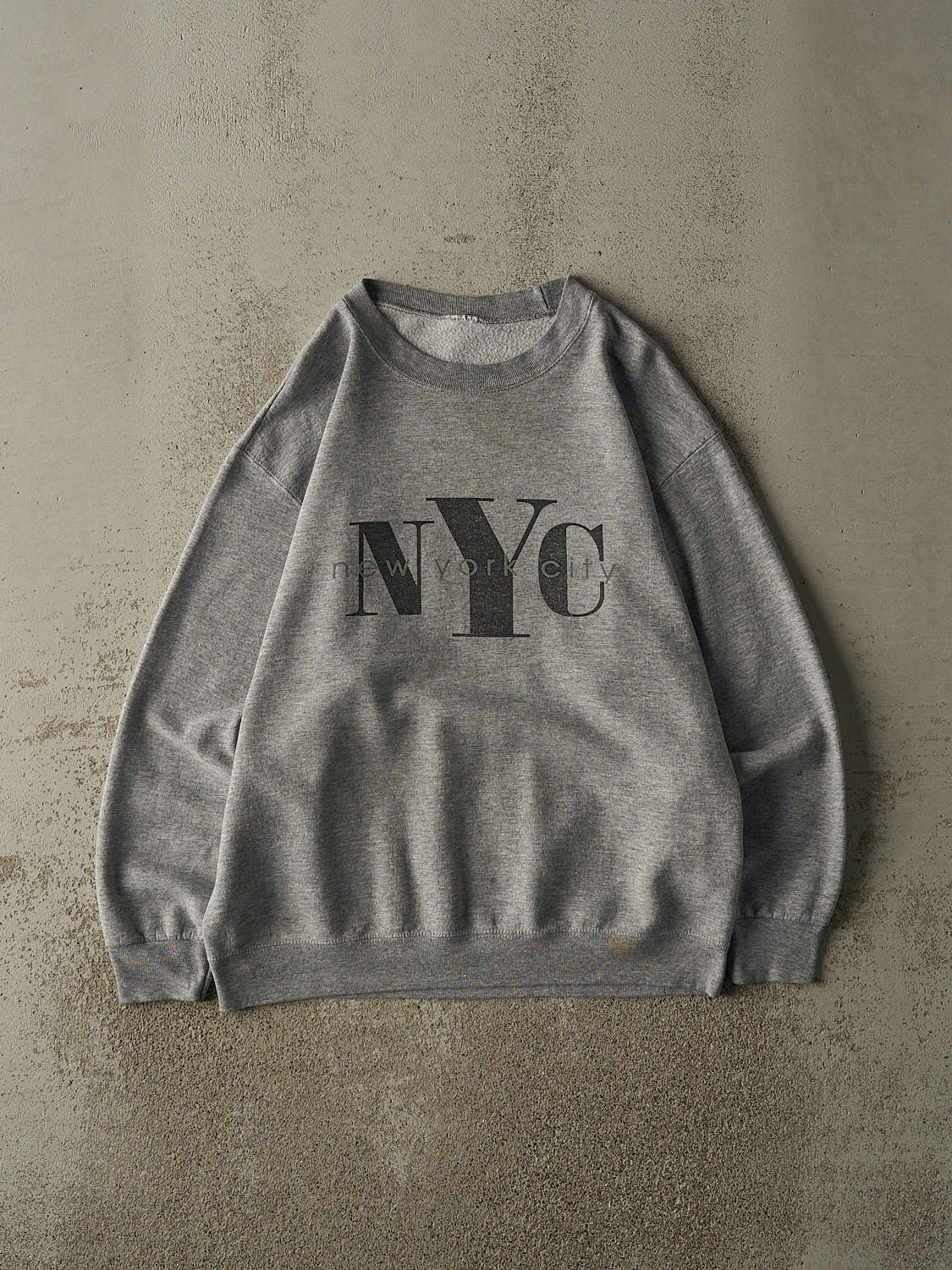 Vintage 90s Grey New York City Crewneck (M)