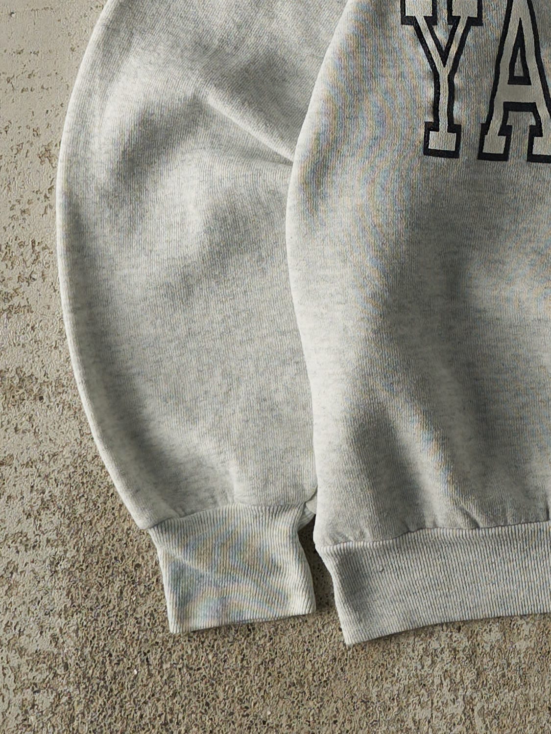 Vintage 89' Heather Grey New York Yankees Crewneck (XS)