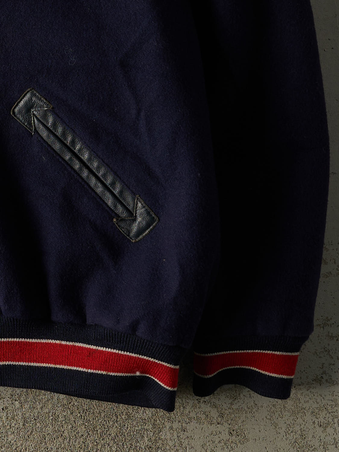 Vintage 90s Navy Blue New York Yankees Mitchell & Ness Zip Up Varsity Jacket (XXL/XXXL)