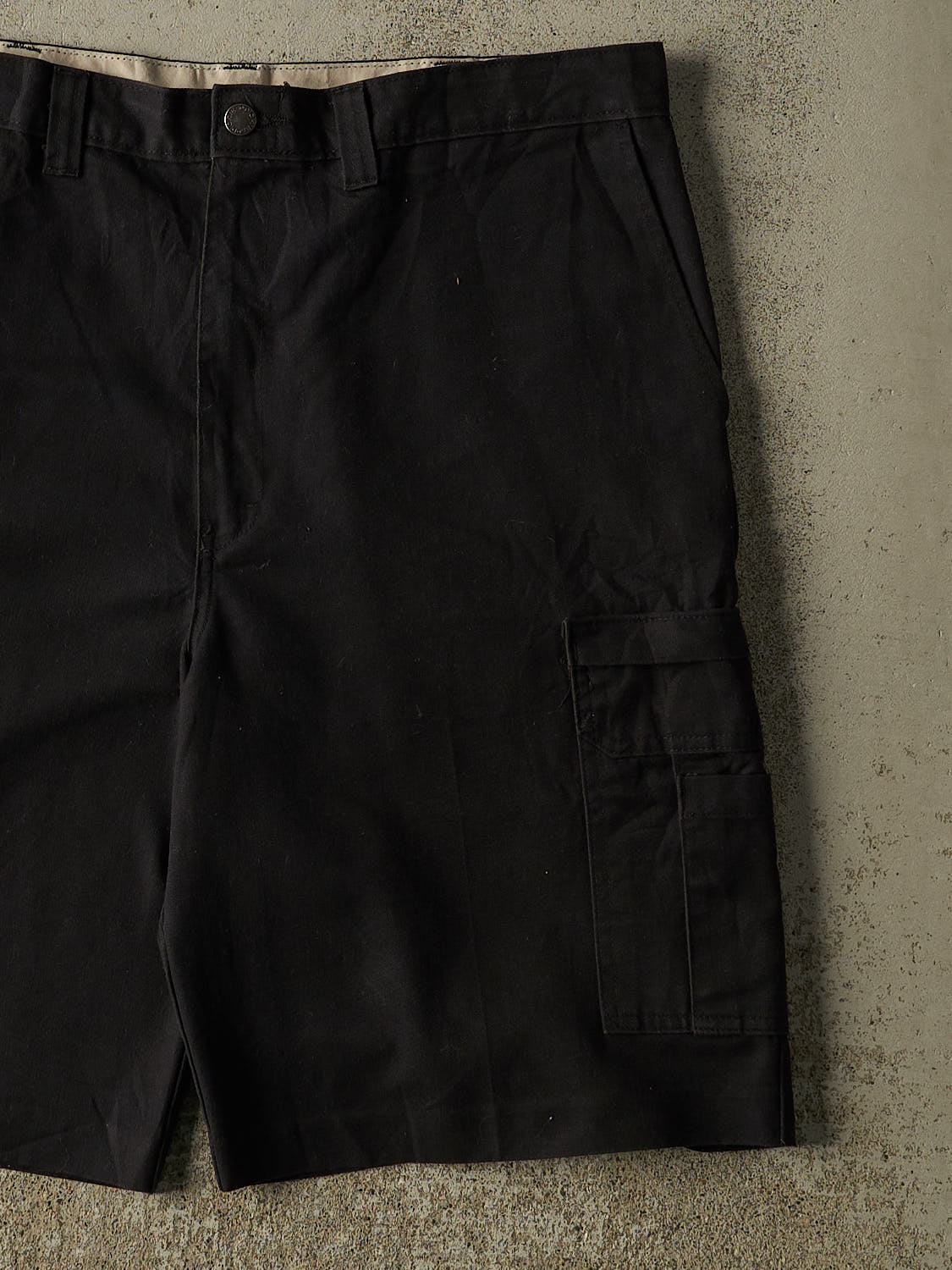 Vintage 90s Black Dickies Cargo Shorts (37x11)