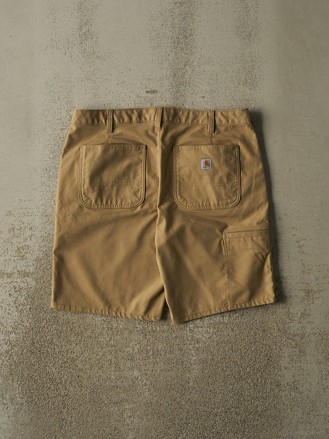 Vintage Y2K Beige Carhartt Canvas Work Shorts (36x10)
