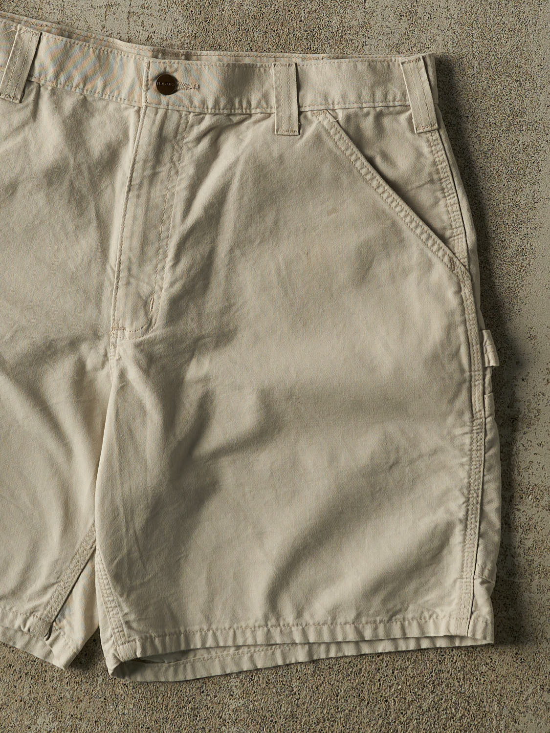 Vintage Y2K Beige Carhartt Carpenter Shorts (36x8.5)