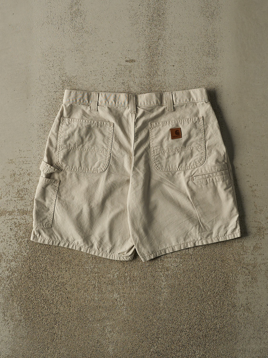 Vintage Y2K Beige Carhartt Carpenter Shorts (36x8.5)